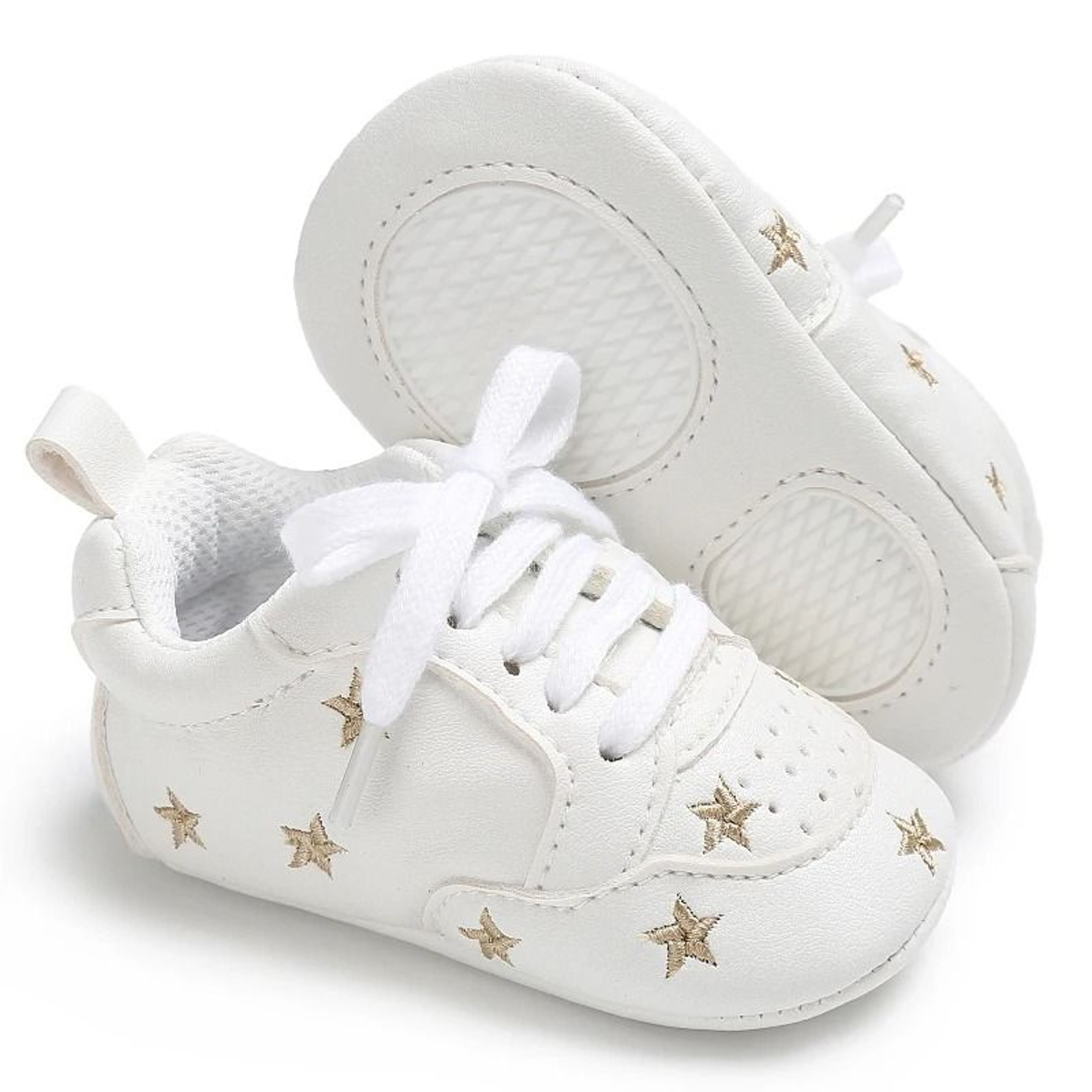 Soft Sole Baby Girl Sneakers Cute Infant Prewalker Shoes 4