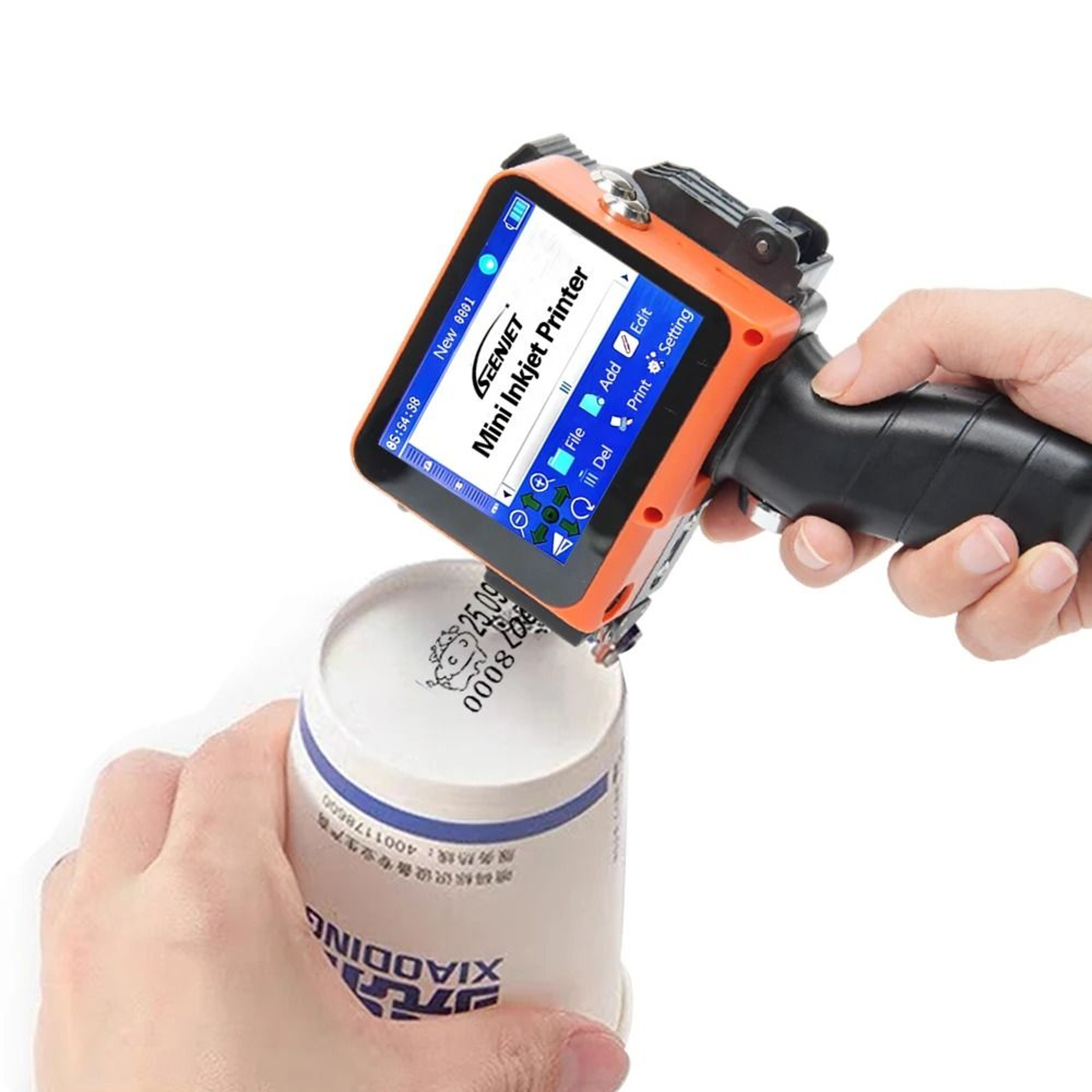Mini Handheld Inkjet Printer  Portable Expiry Date And QR Code Printing Machine 0