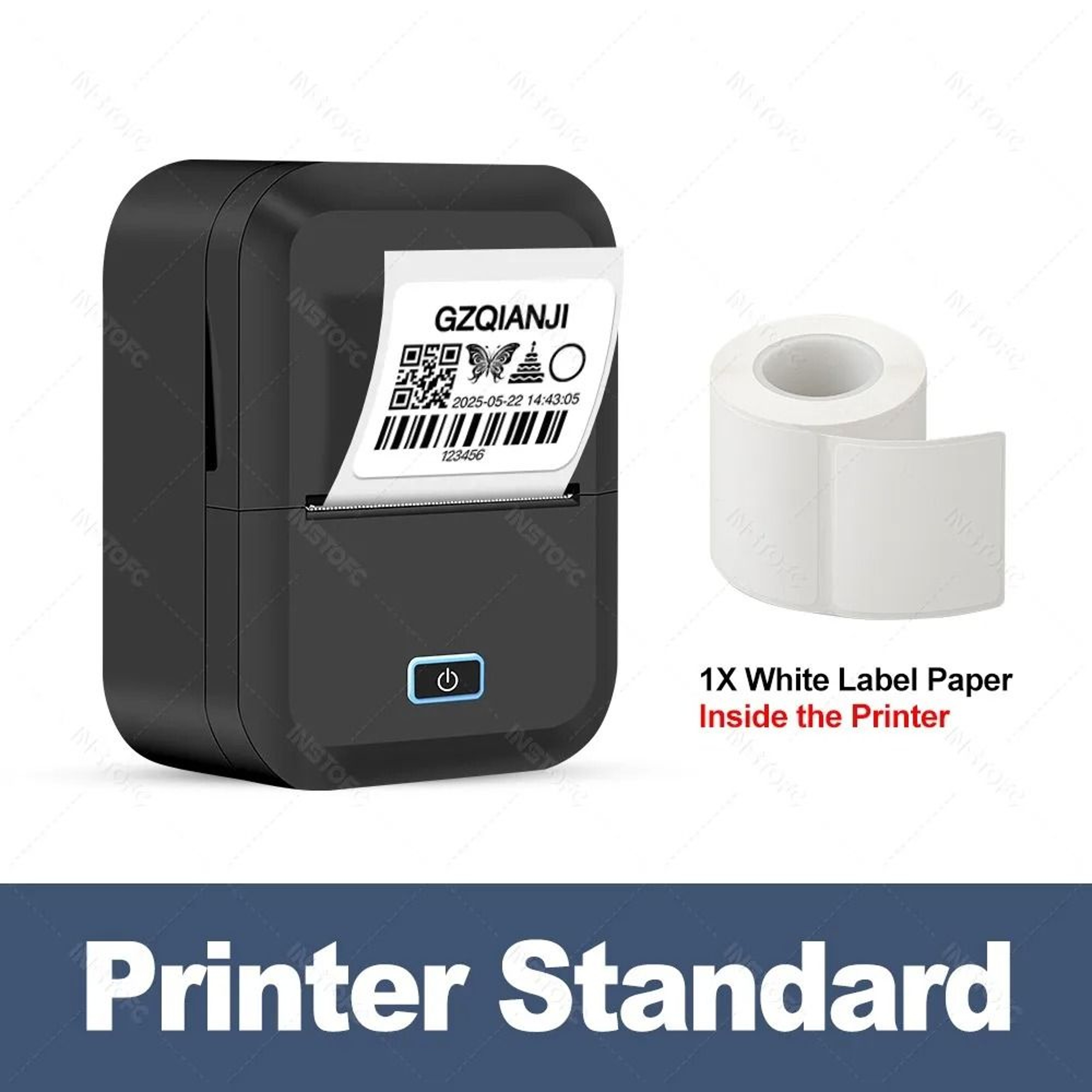 Mini X2 Bluetooth Thermal Label Printer  Portable Inkless Sticker Maker 1