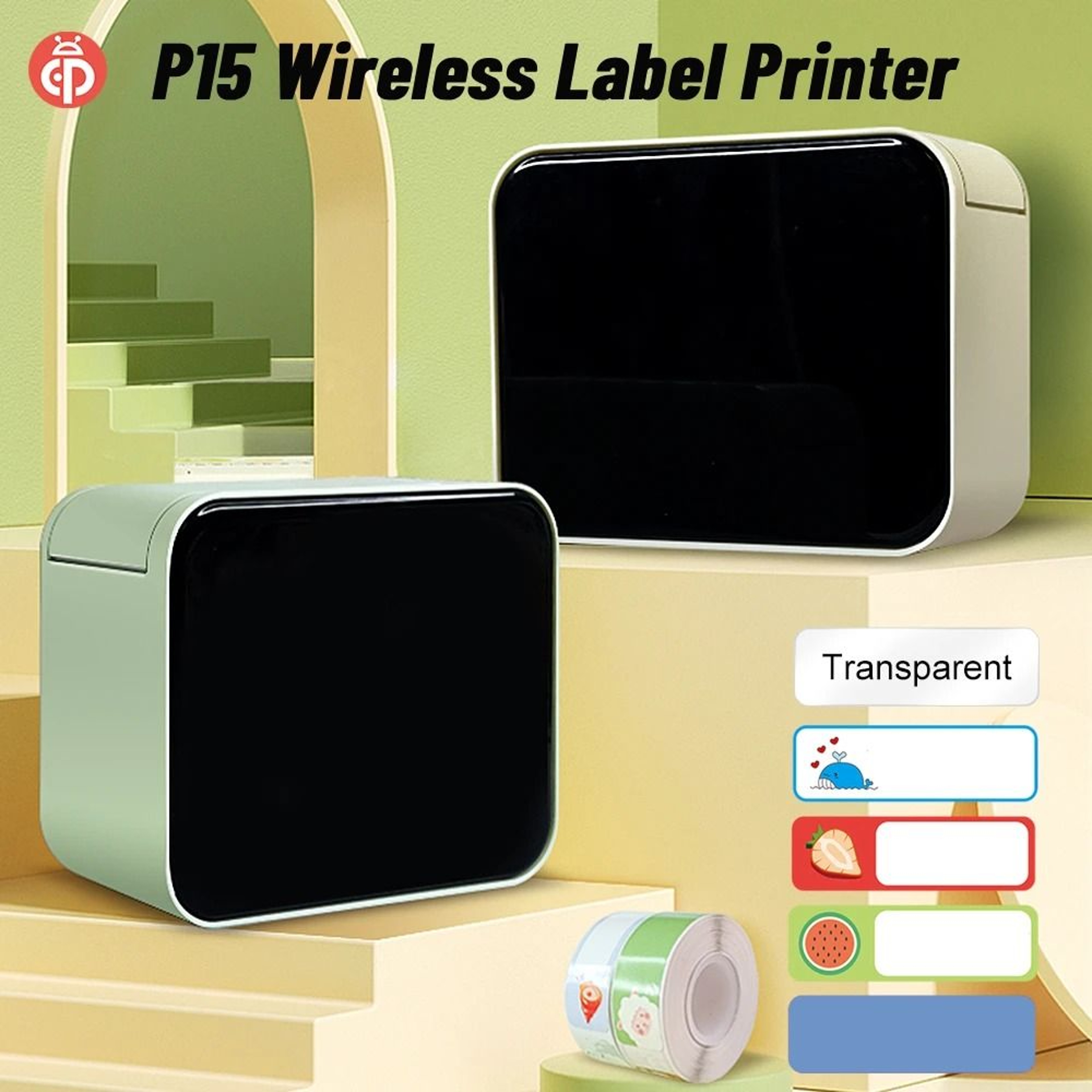 P15 Mini Bluetooth Label Maker  Portable Inkless Sticker Printer 13
