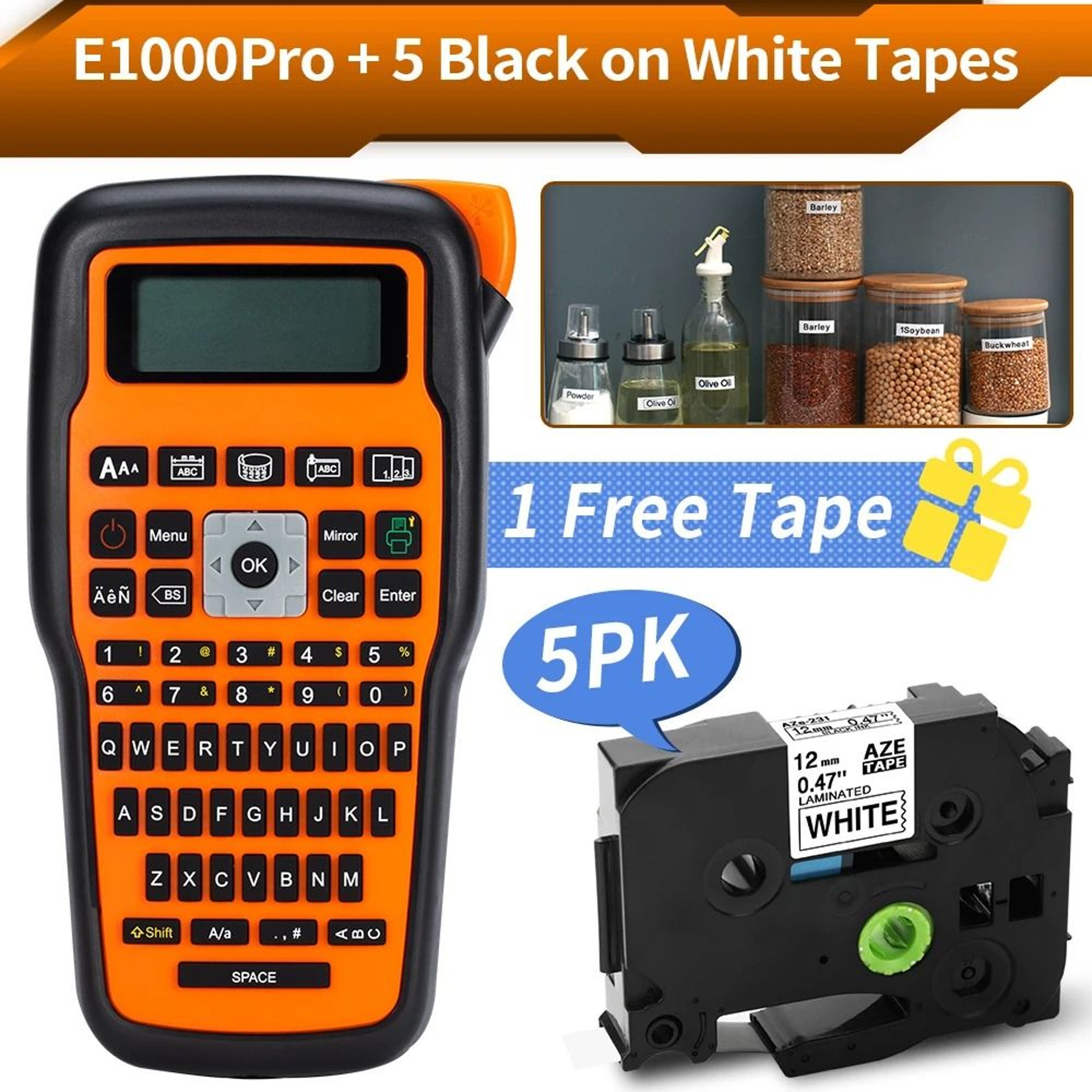 Professional Handheld Label Printer  Portable Industrial Cable And Wire Label Maker 10