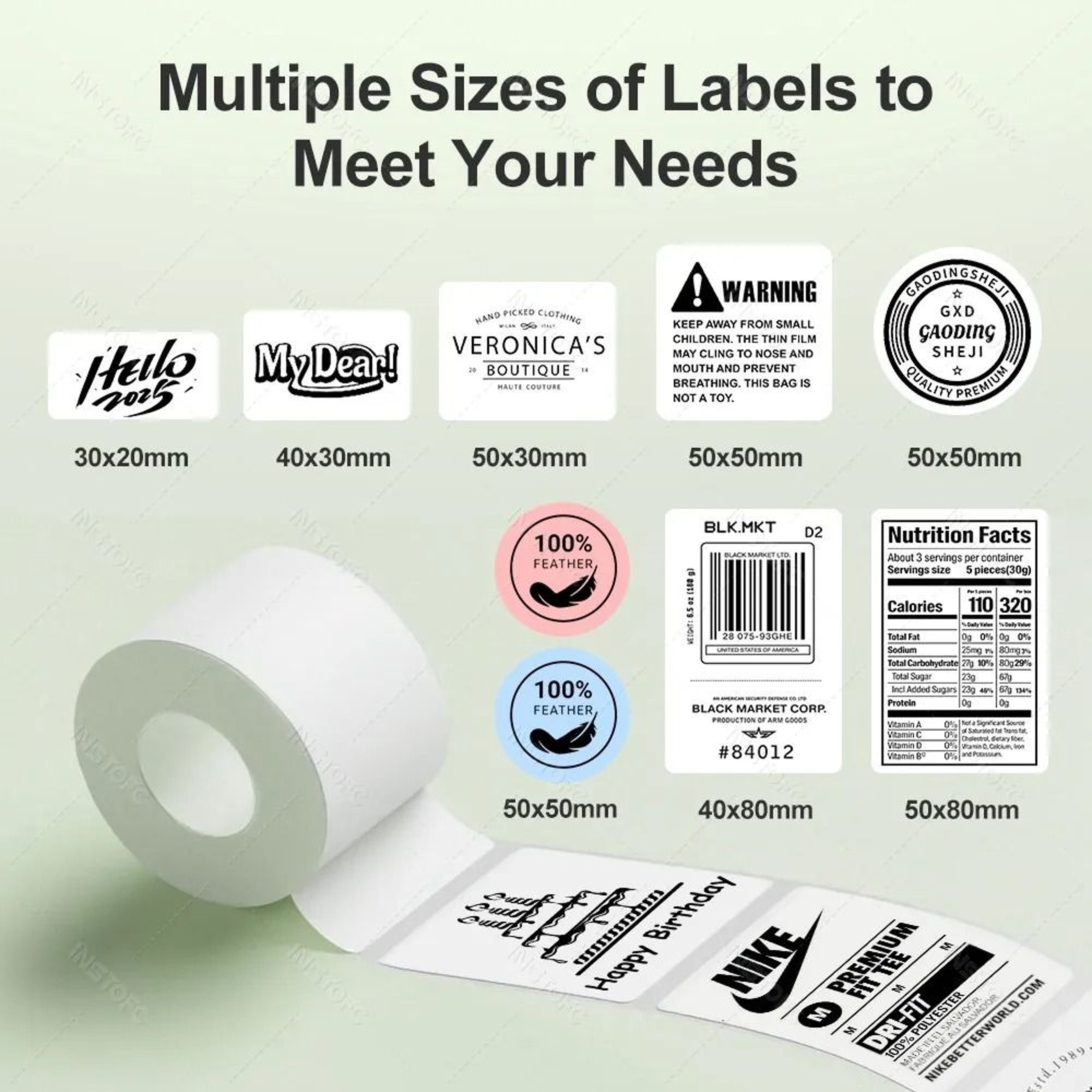 2 Inch Bluetooth Thermal Label Printer  Portable Inkless Sticker Maker 29