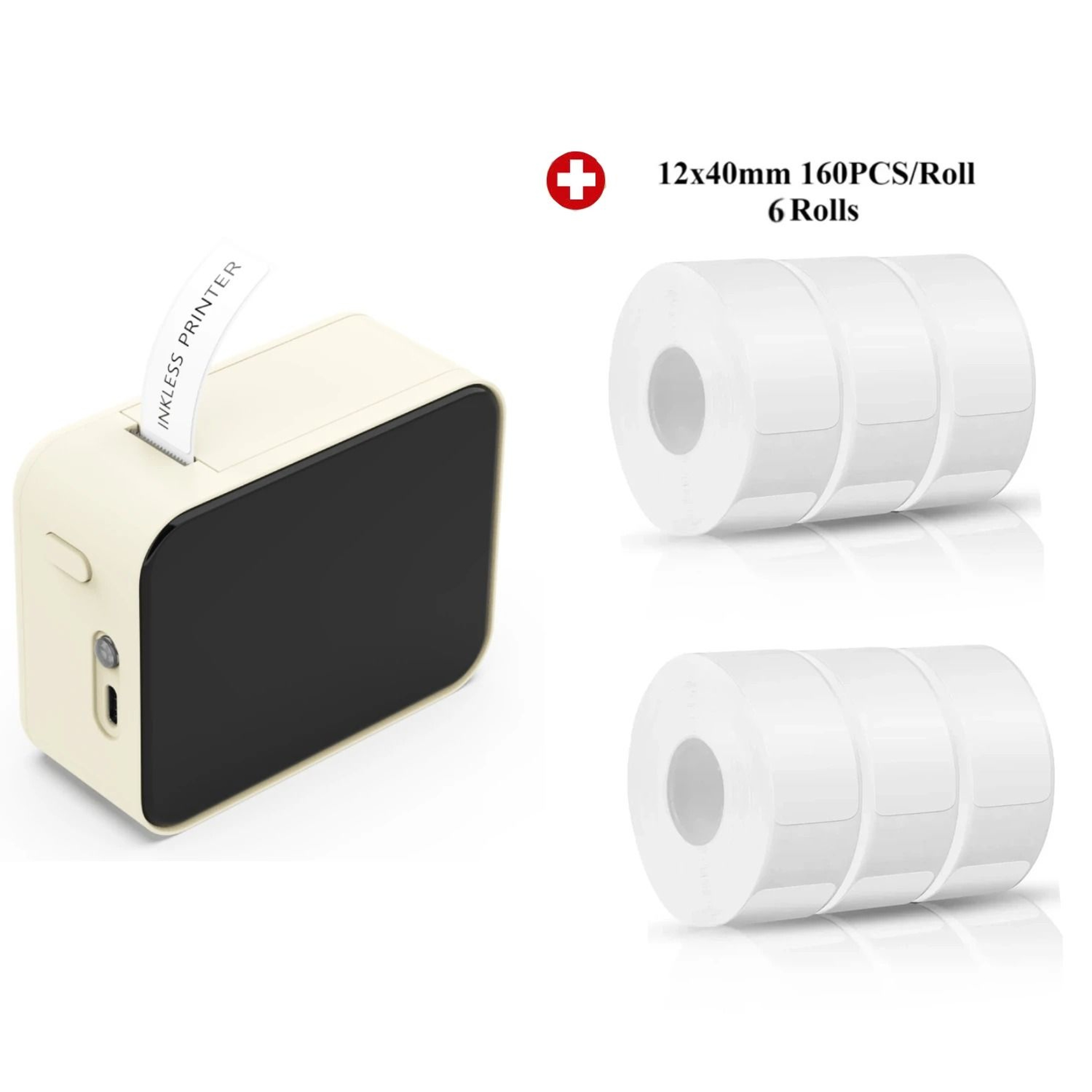 Mini Bluetooth Thermal Label Printer  Portable Wireless Sticker Maker 16