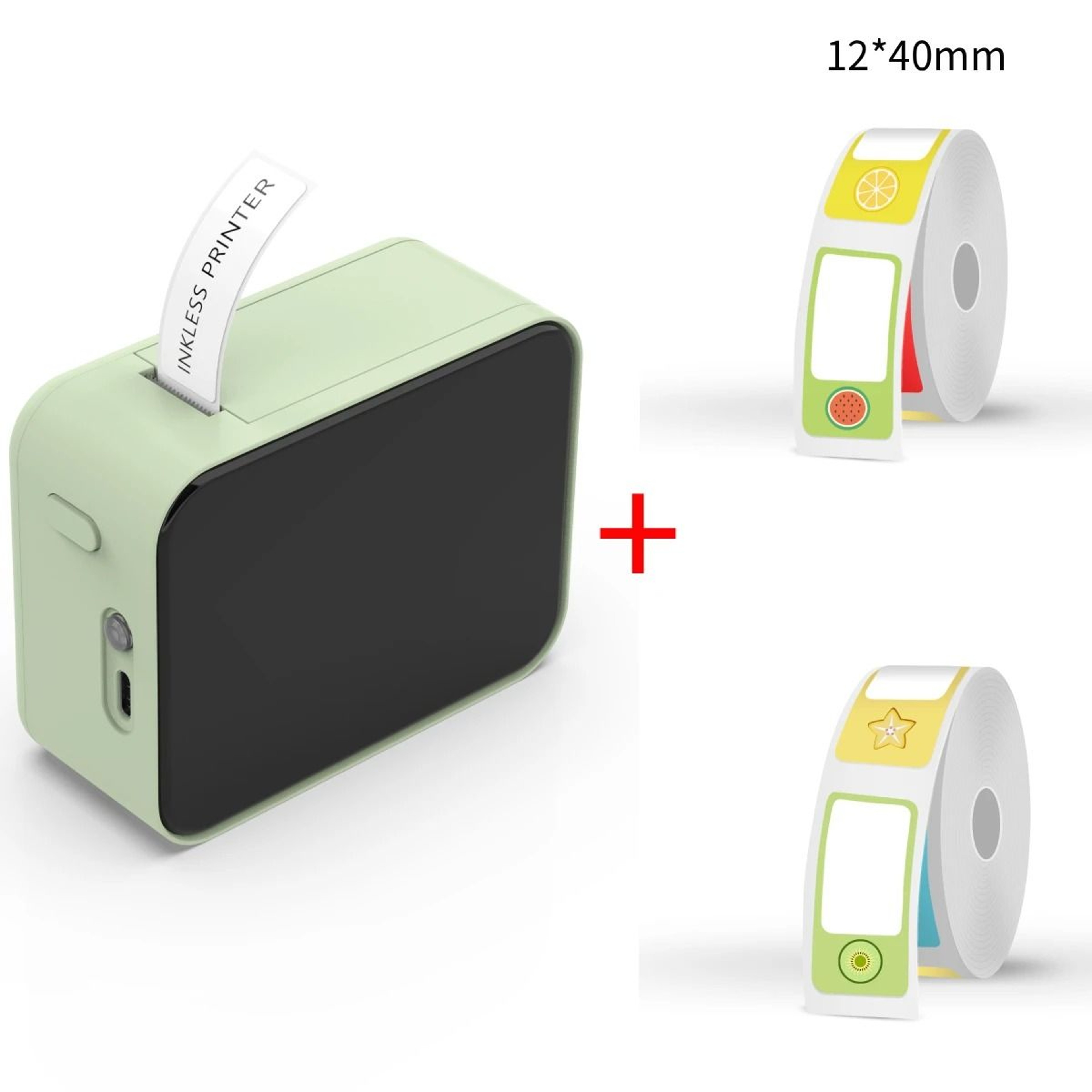 Mini Bluetooth Label Printer  Portable Inkless Sticker Maker For Home And Office 20