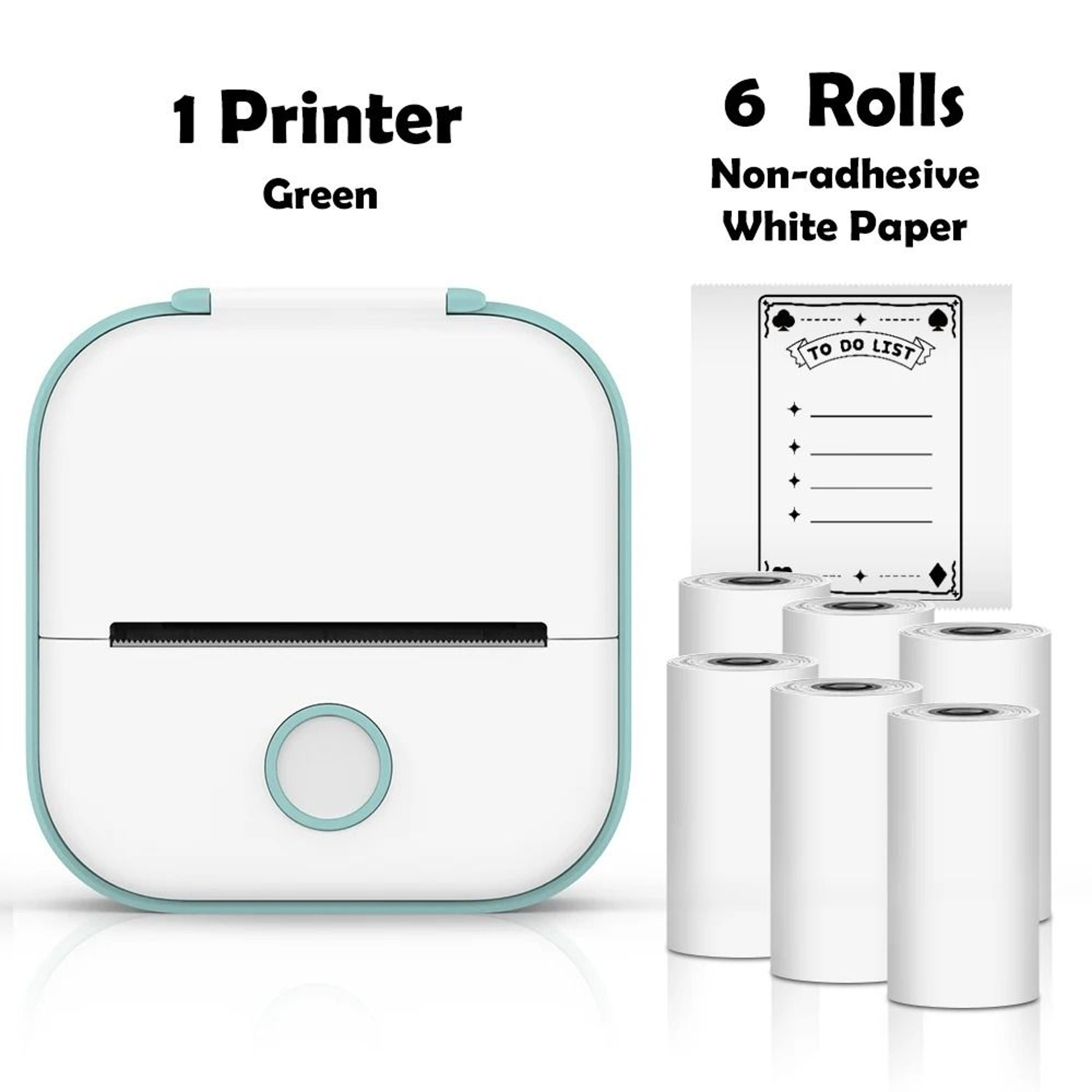 Compact Wireless Photo Printer  Portable Bluetooth Sticker Maker For Journaling And DIY Crafts 10