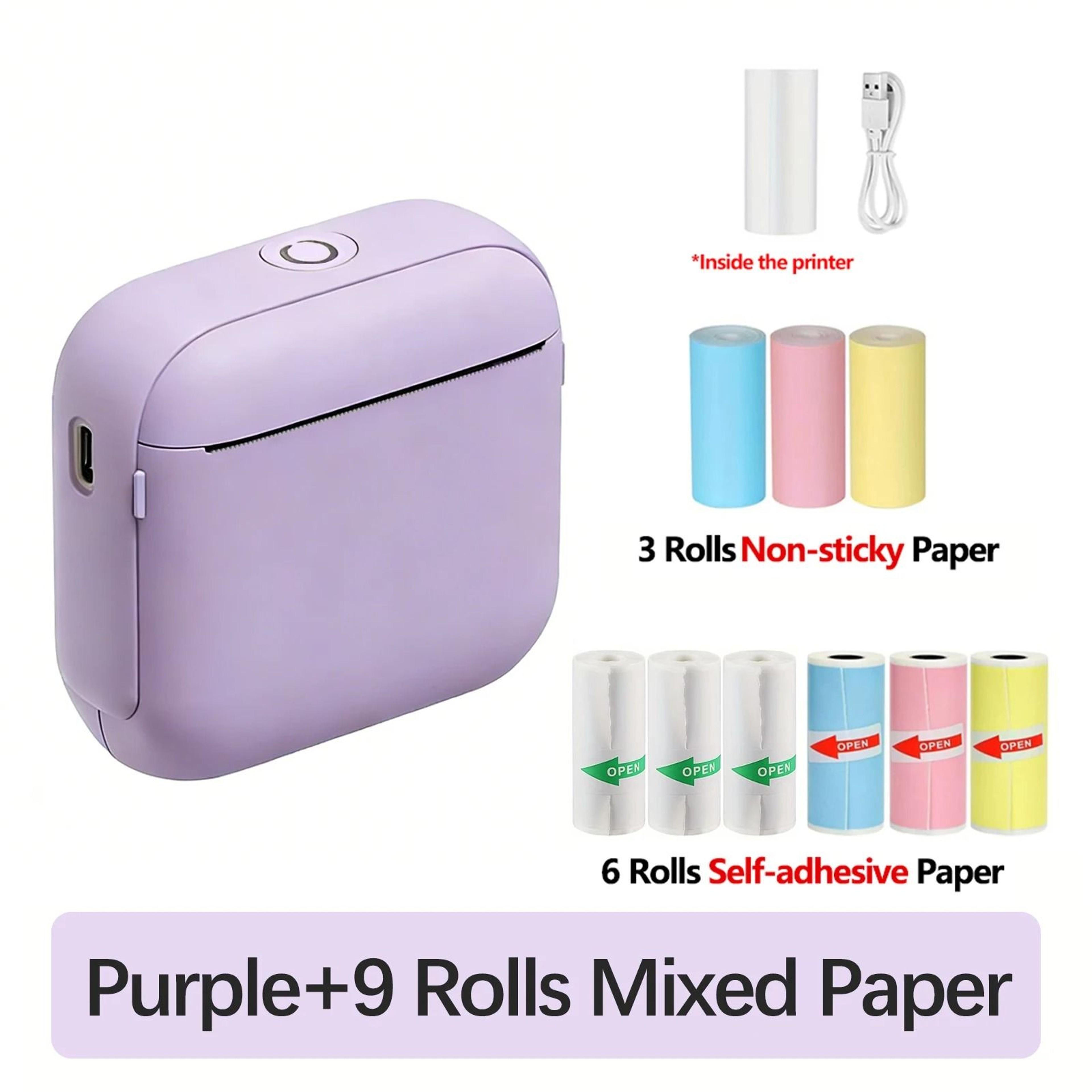 DoodleSnap Pocket Printer  Mini Bluetooth Photo And Sticker Maker 8