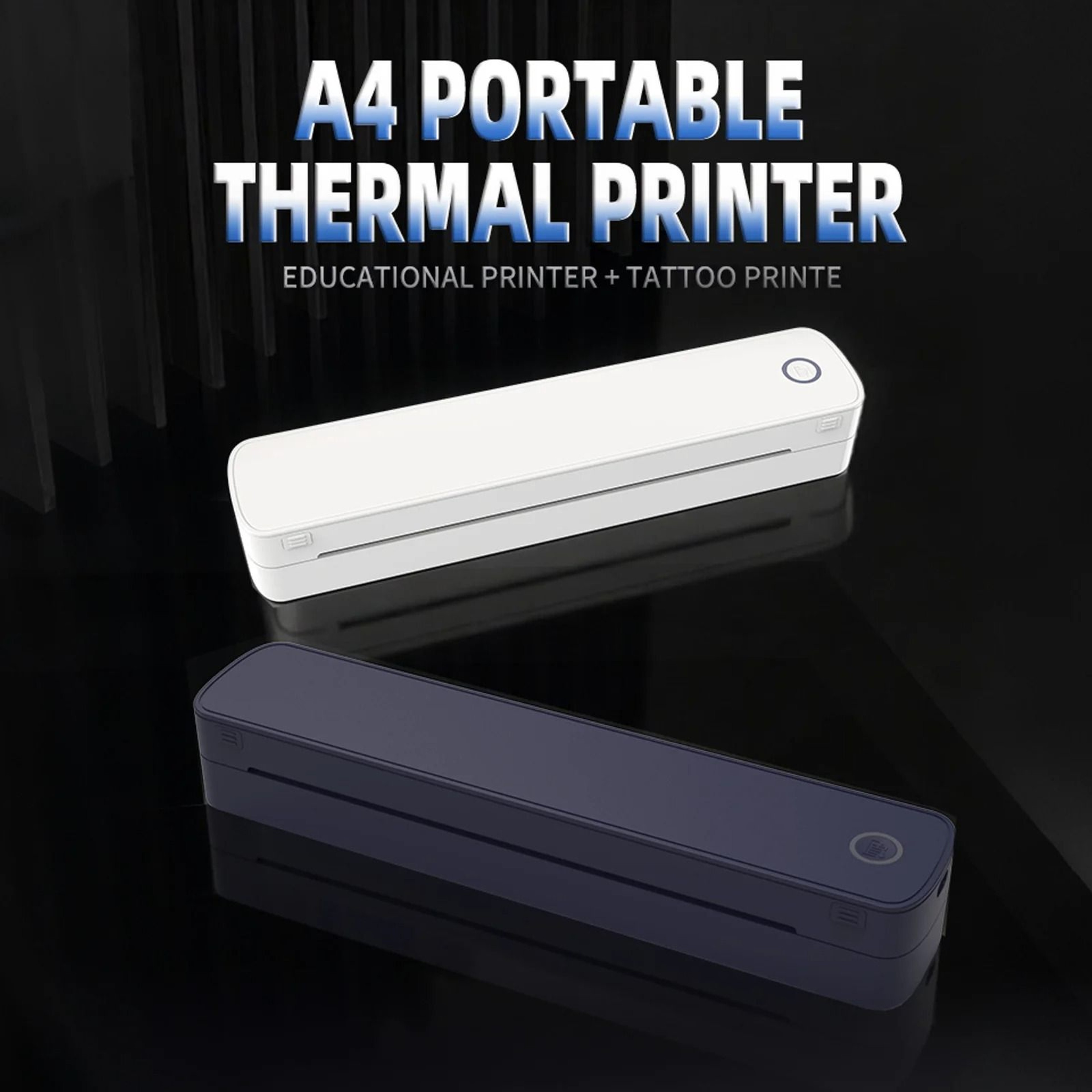 Portable Wireless A4 Thermal Printer For Travel And Office 14