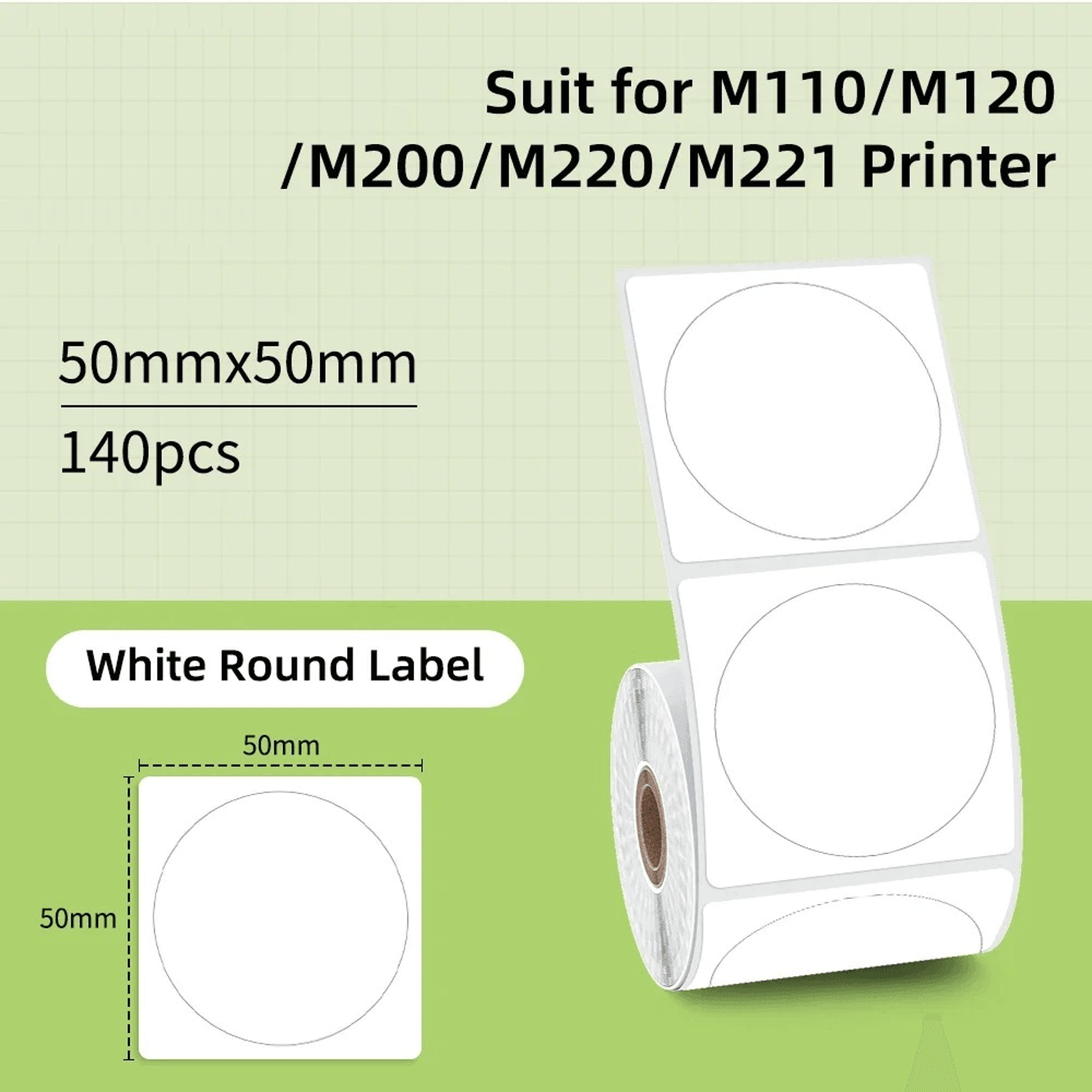 Self Adhesive Thermal Label Stickers For Portable Label Printers 11