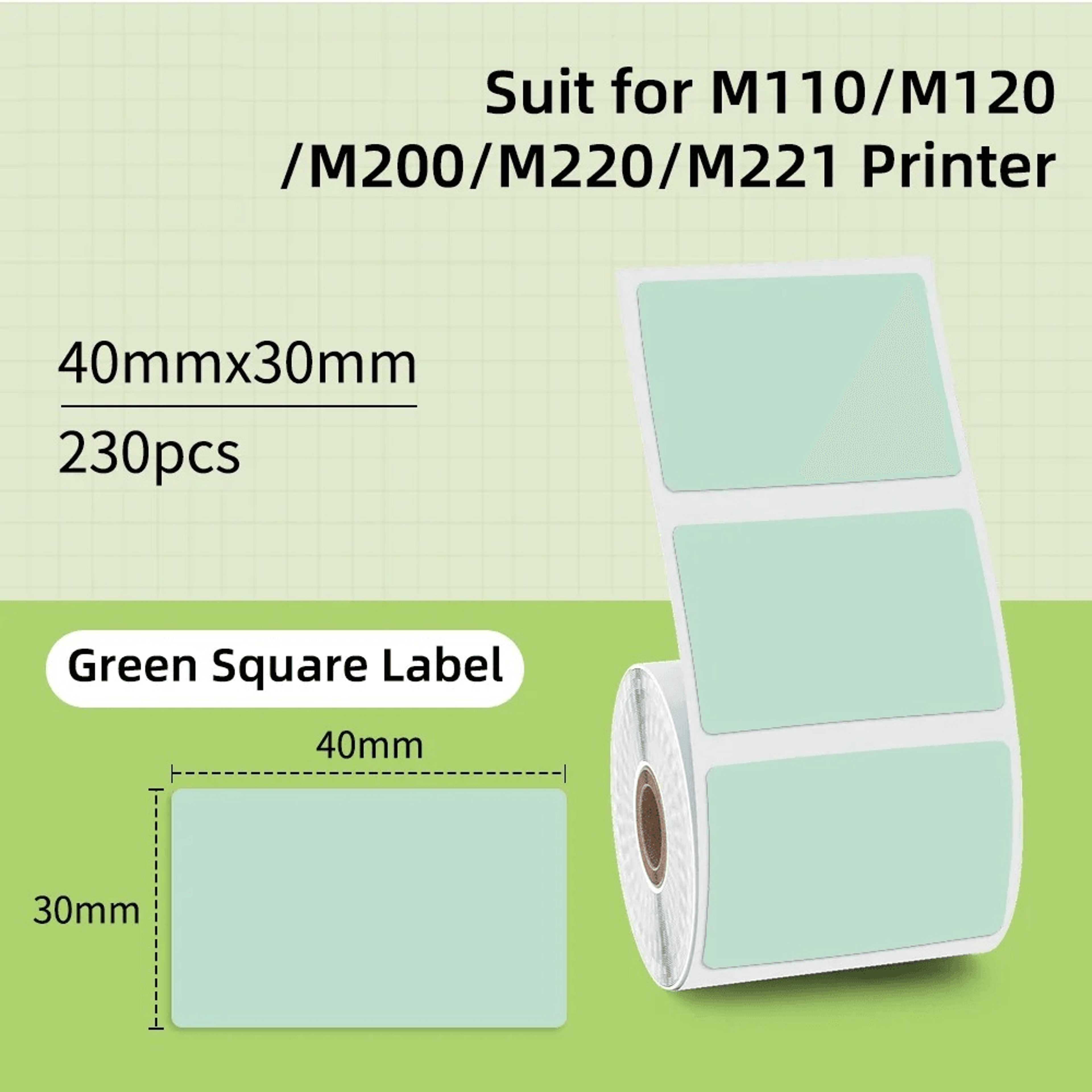Waterproof White Thermal Label Stickers For Home And Business Organization 4
