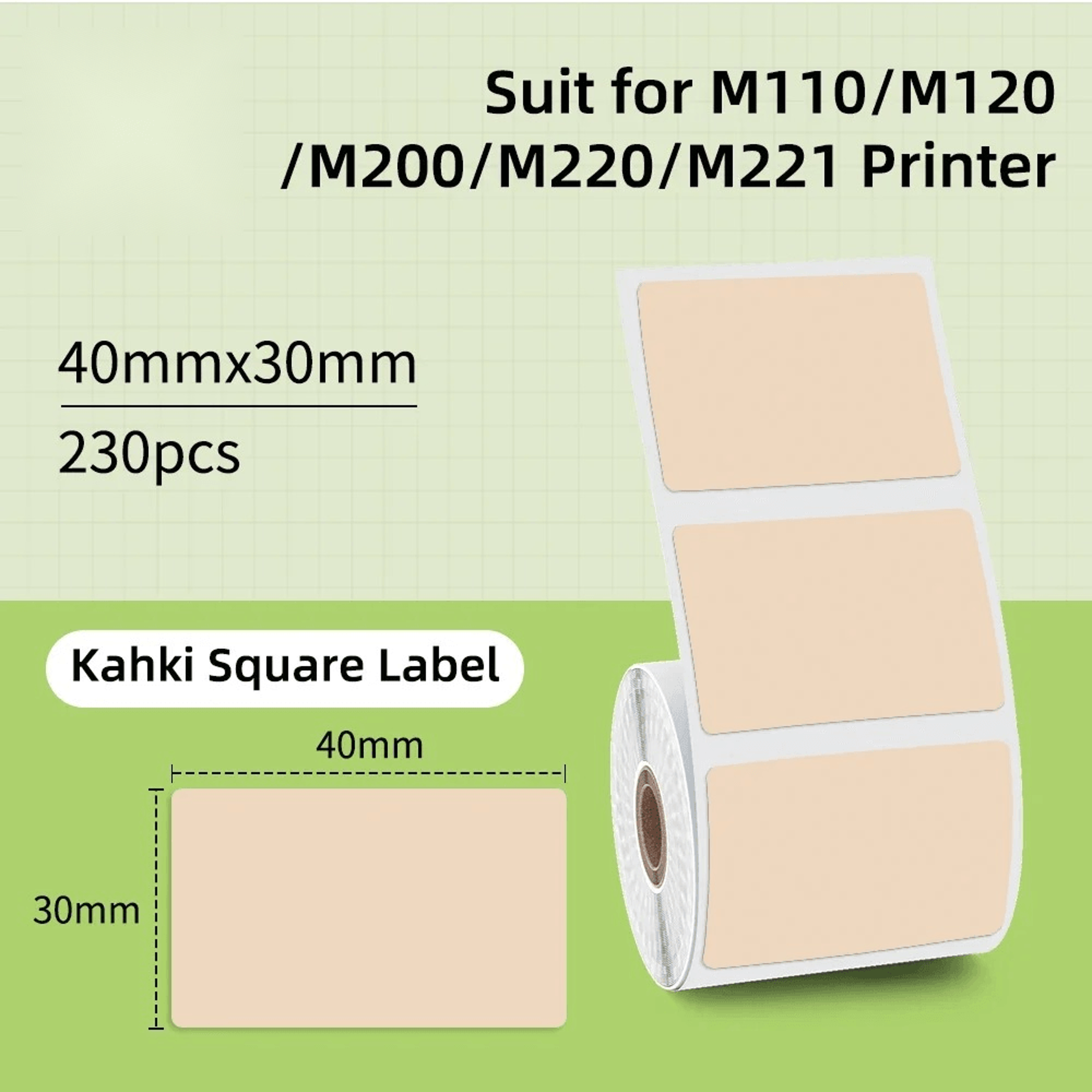 Waterproof White Thermal Label Stickers For Home And Business Organization 6
