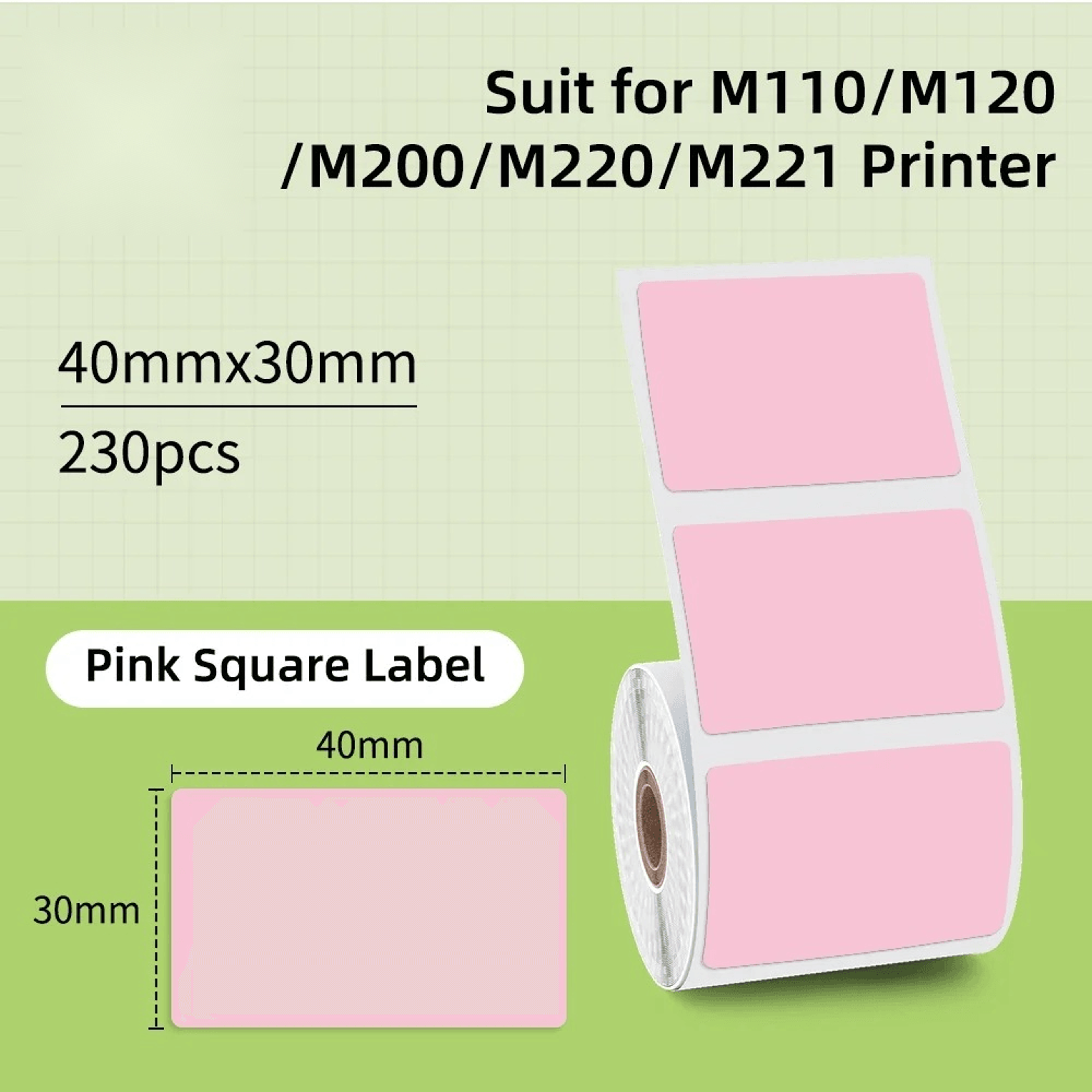 Waterproof White Thermal Label Stickers For Home And Business Organization 8