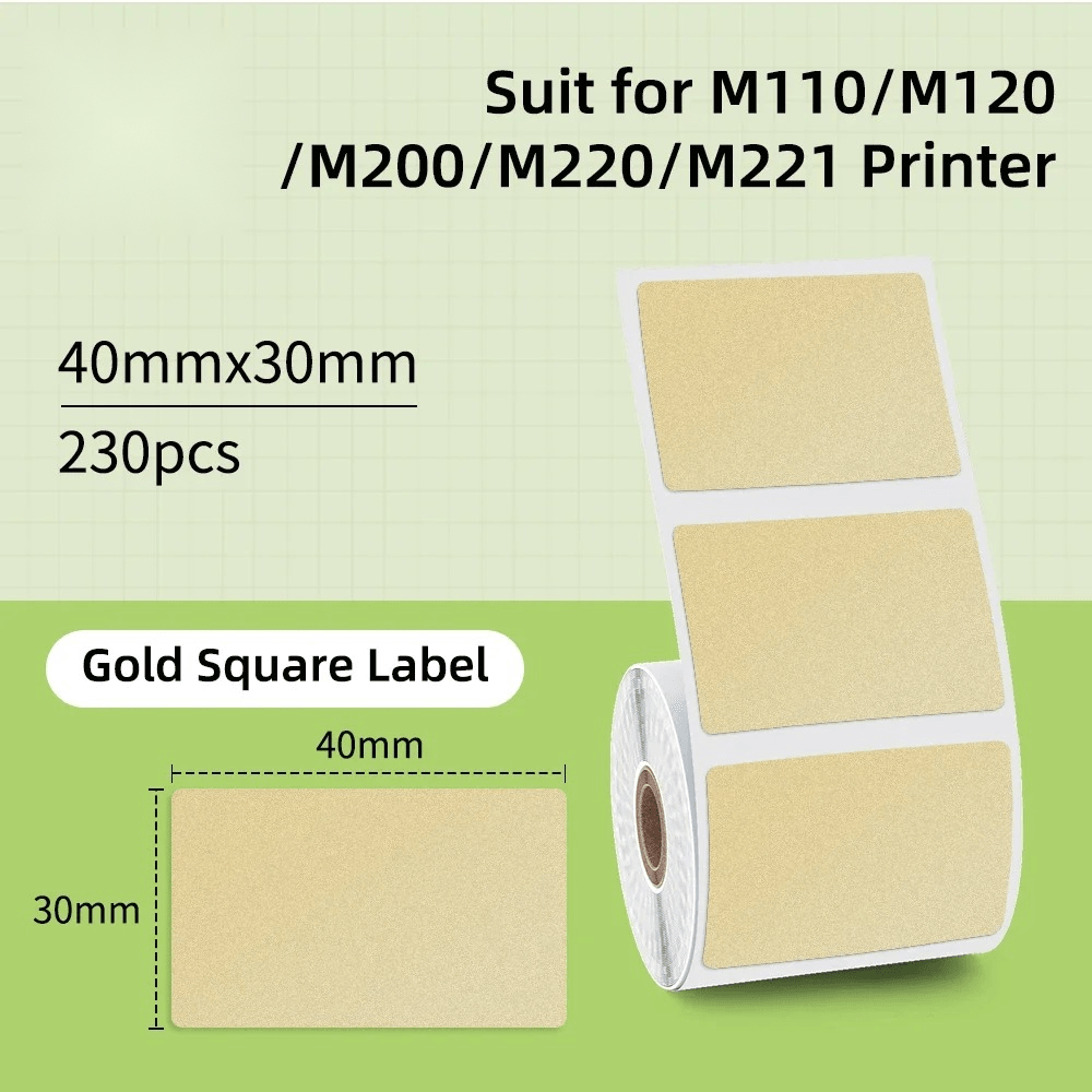 Waterproof White Thermal Label Stickers For Home And Business Organization 10