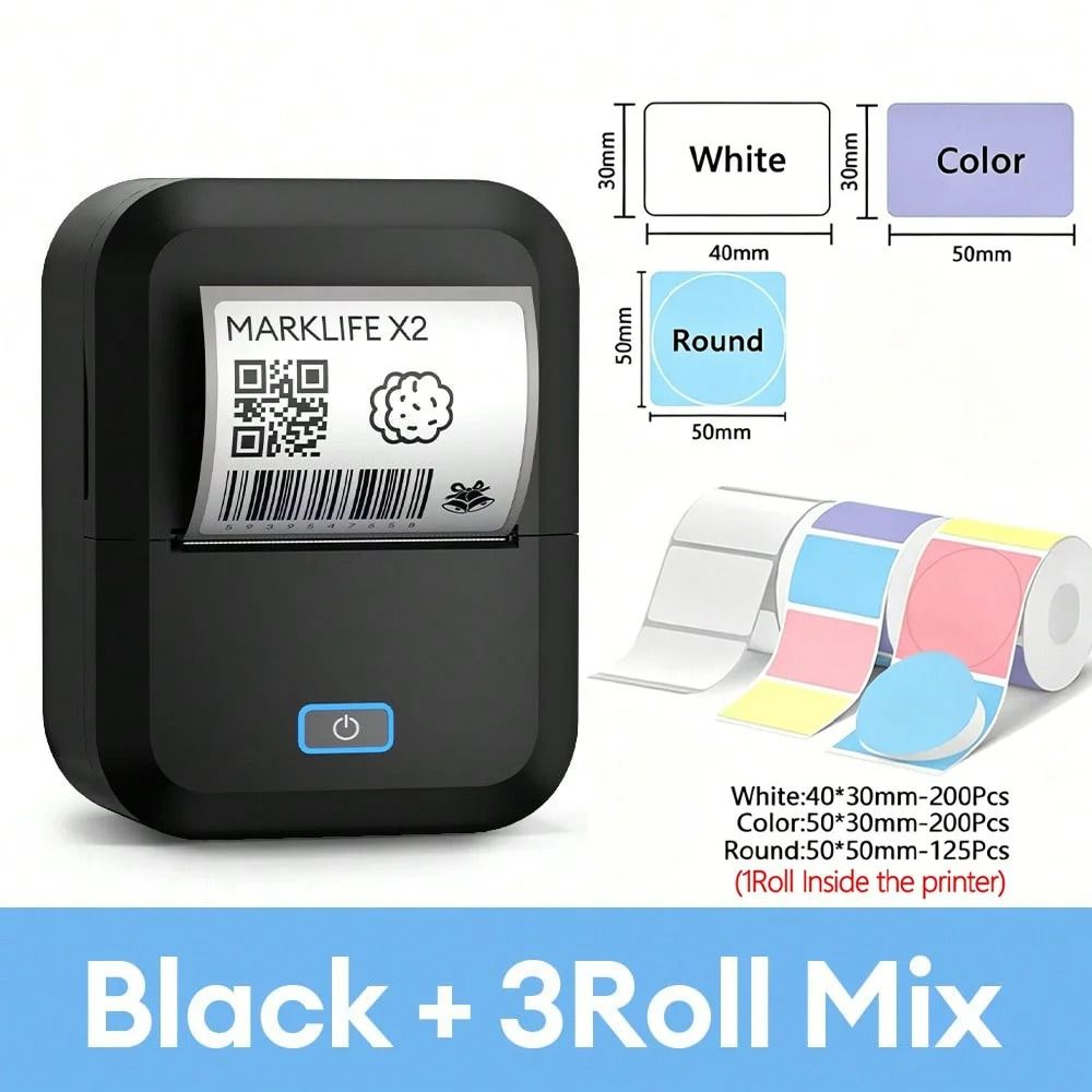 Portable Bluetooth Thermal Label Printer For Easy Home And Office Organization 5