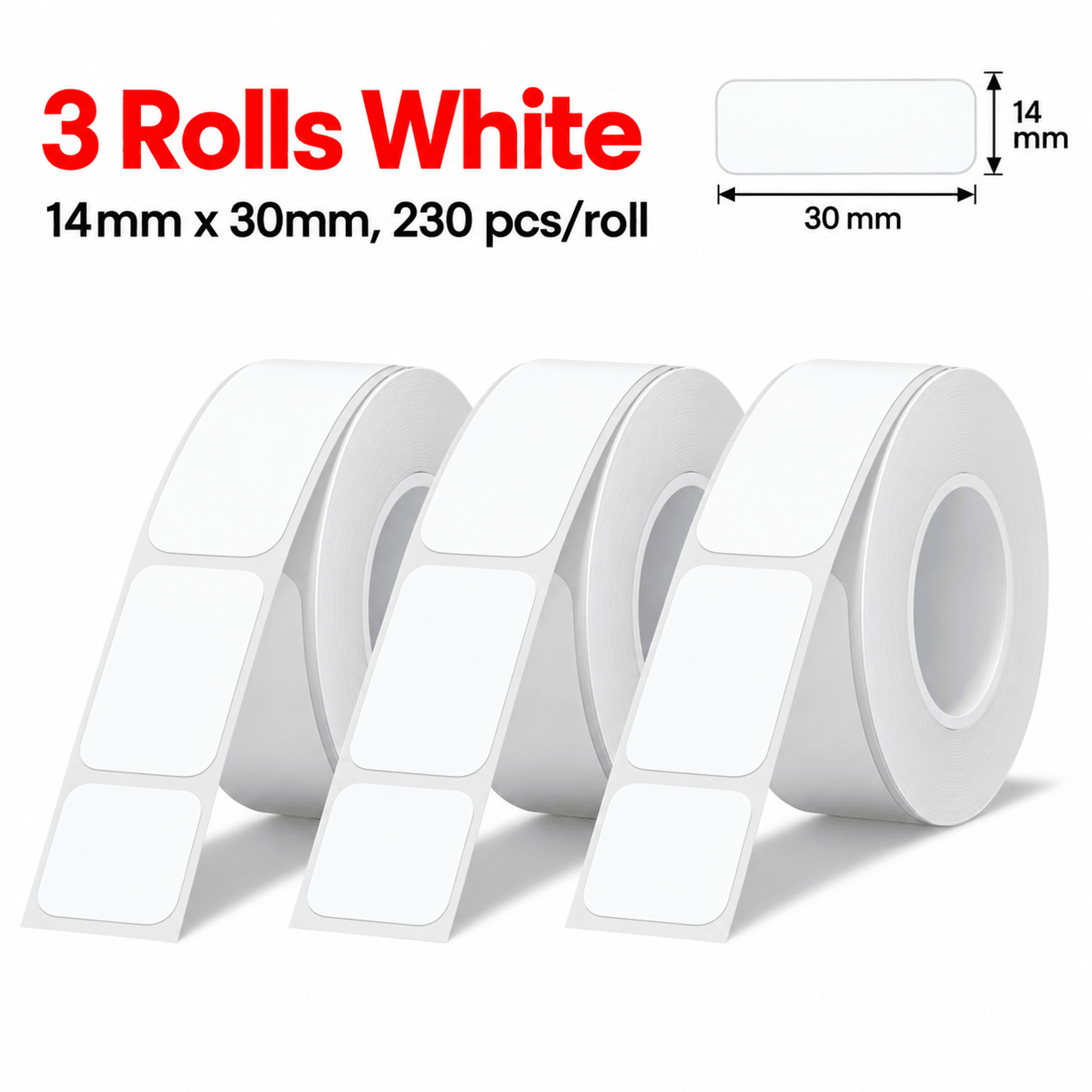 Waterproof Thermal Label Tape For Cable And Home Organization 5