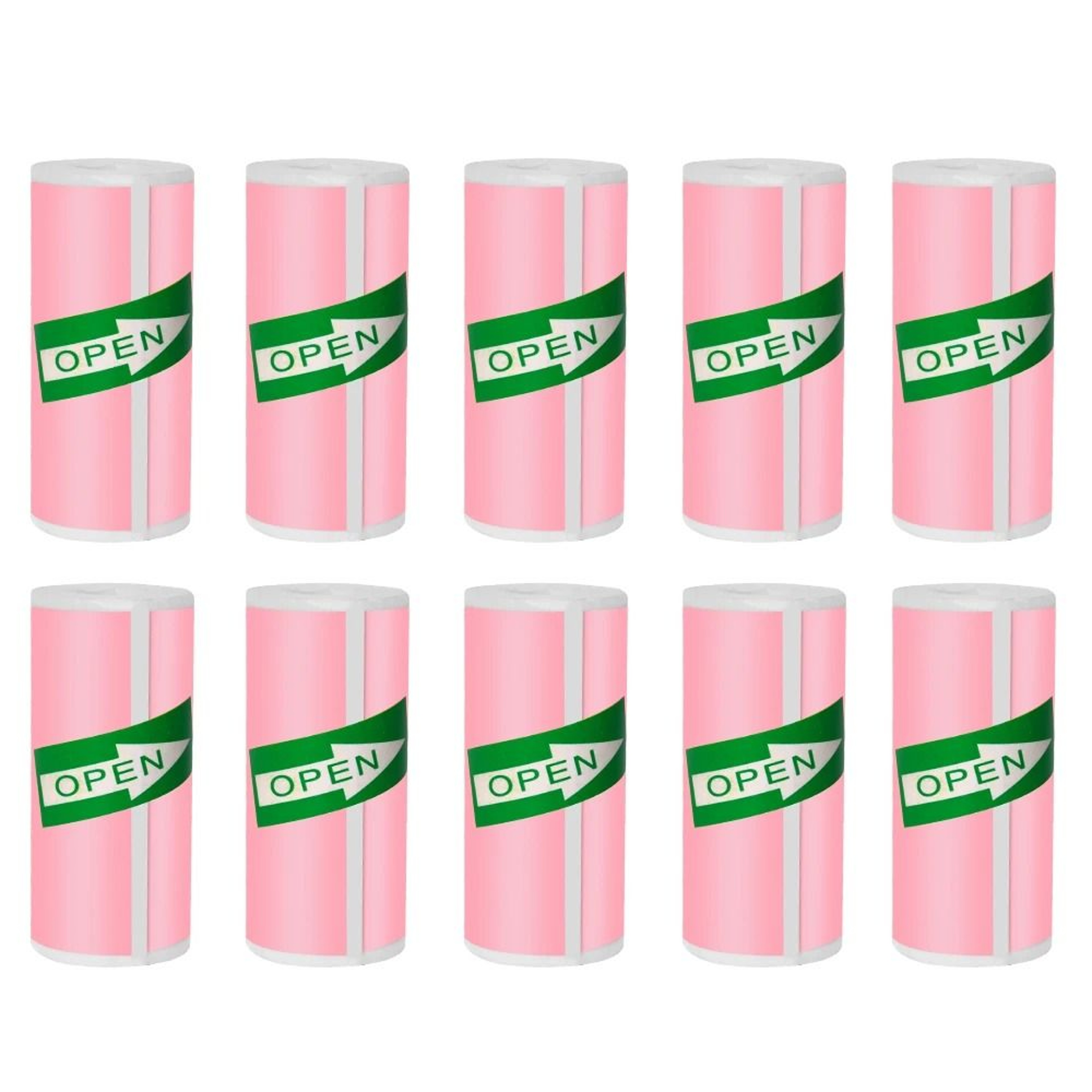57x25mm Colorful Self Adhesive Thermal Sticker Paper For Mini Printers 13
