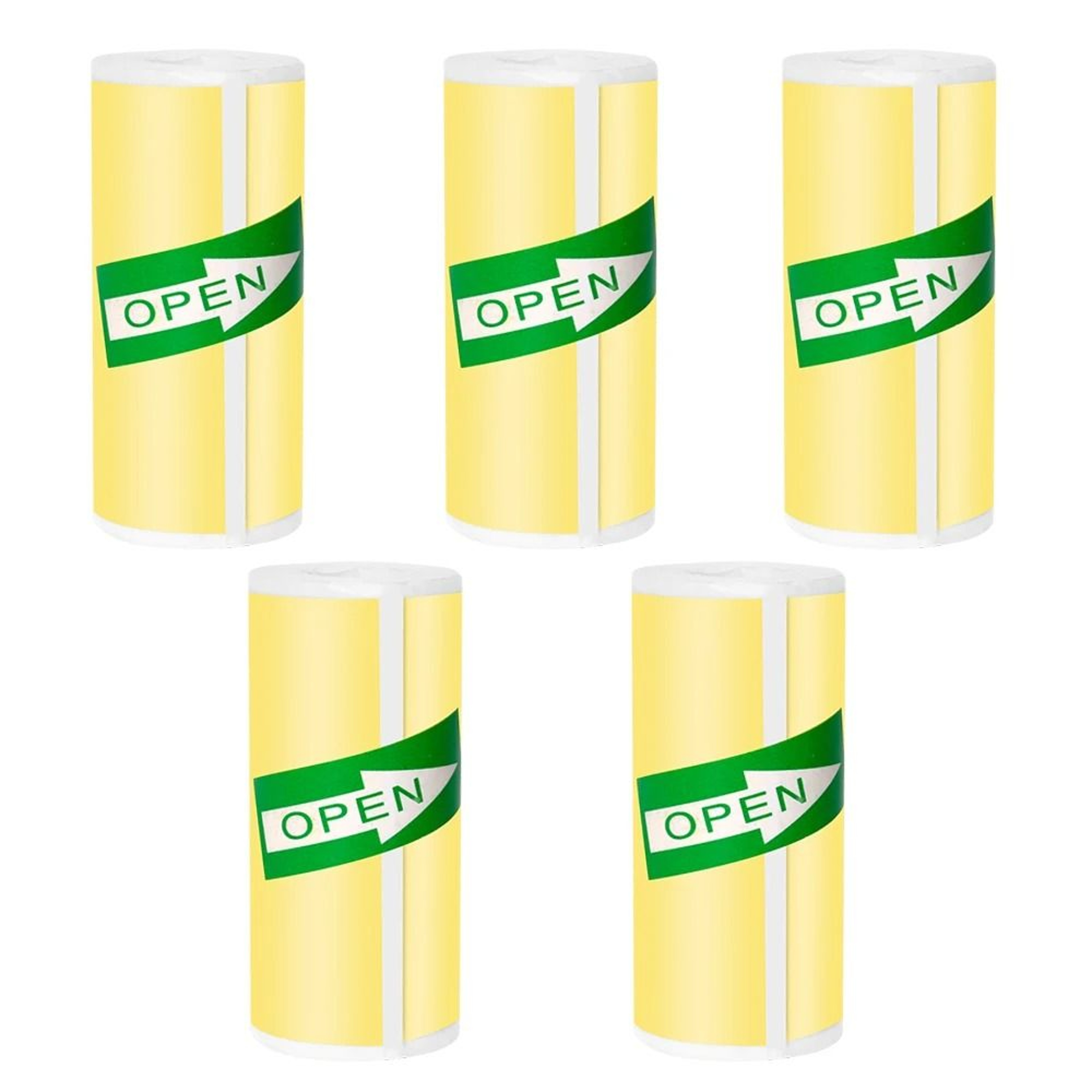 57x25mm Colorful Self Adhesive Thermal Sticker Paper For Mini Printers 9