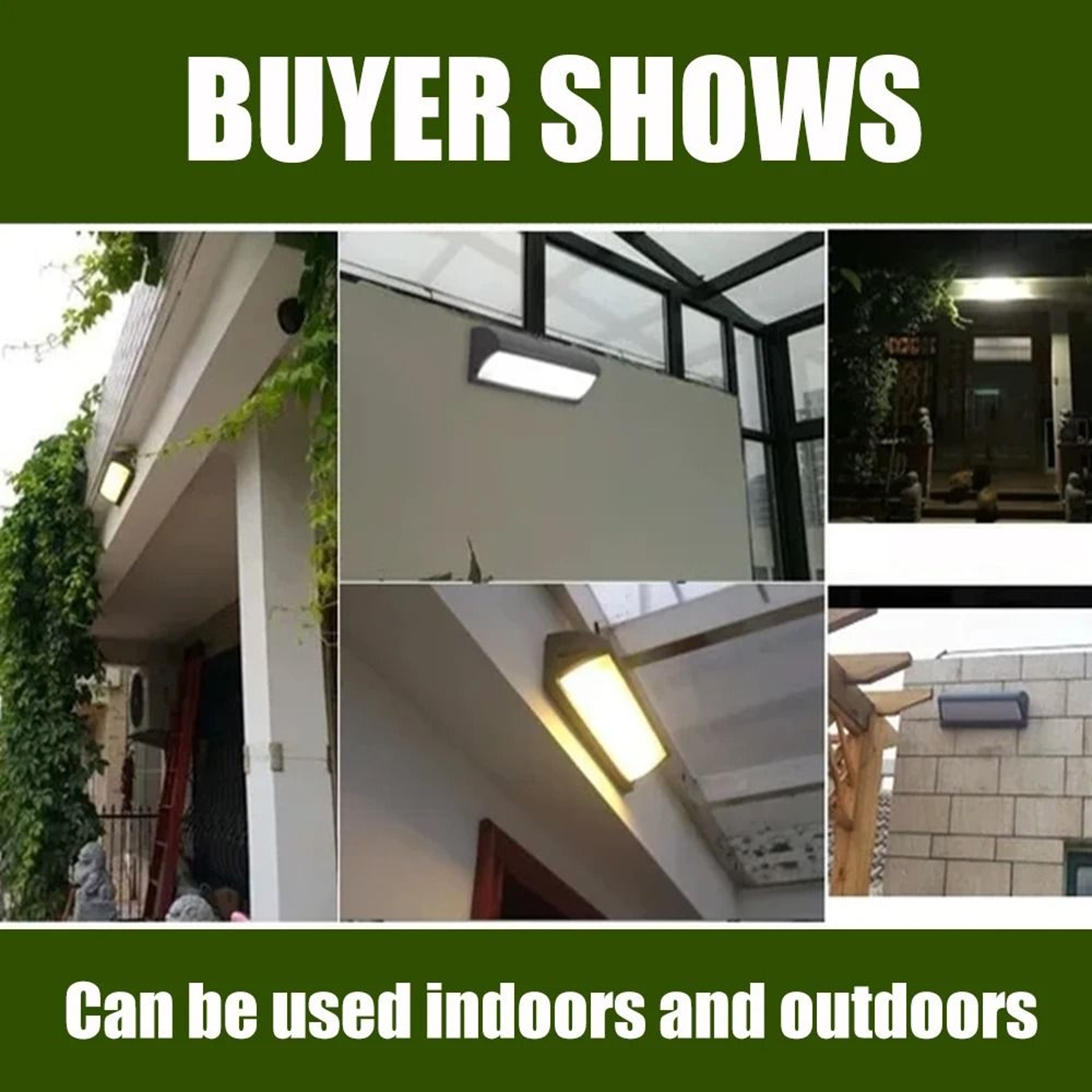 Waterproof Outdoor LED Wall Light For Stairs Pathways And Garden Lighting 14