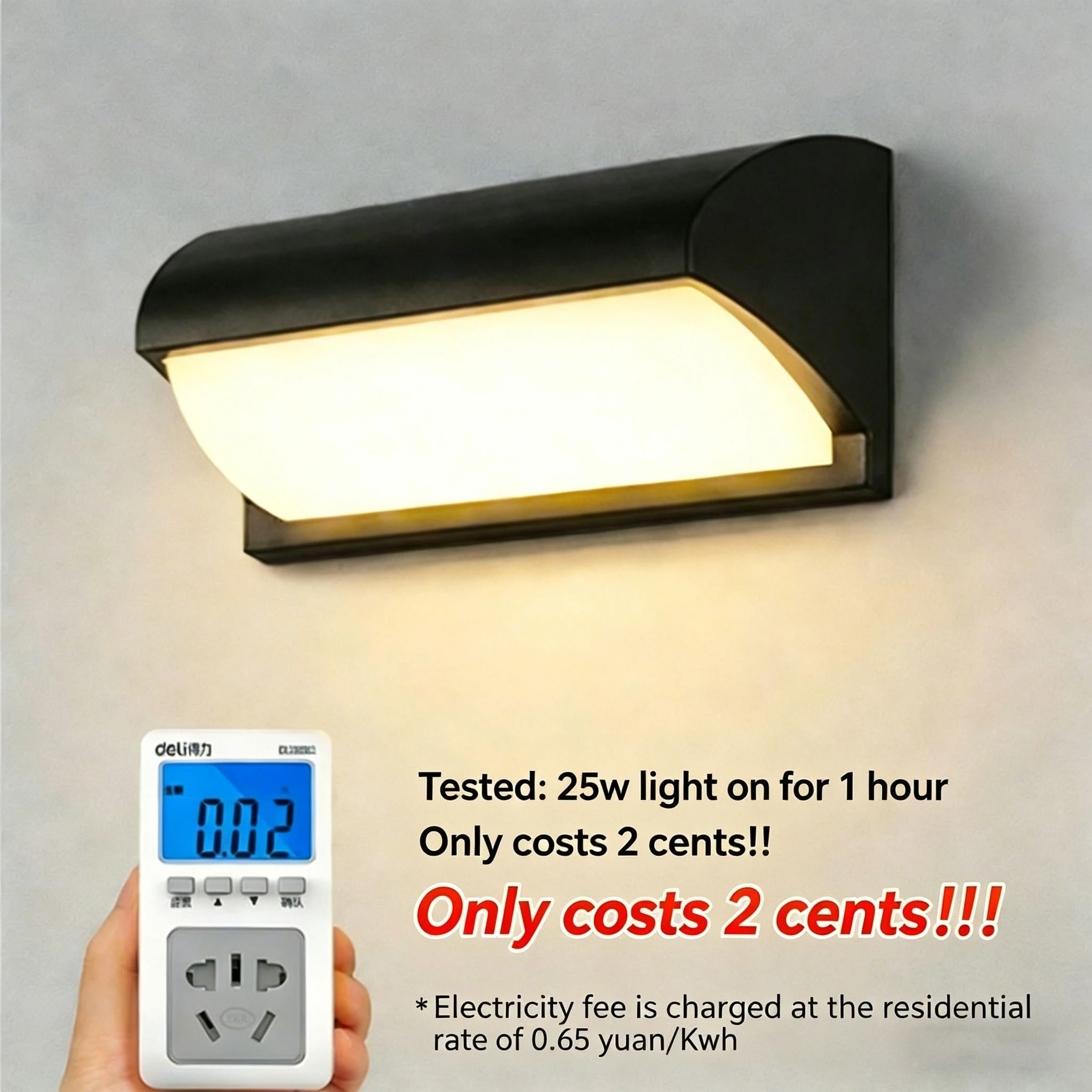 Waterproof Outdoor LED Wall Light For Stairs Pathways And Garden Lighting 12