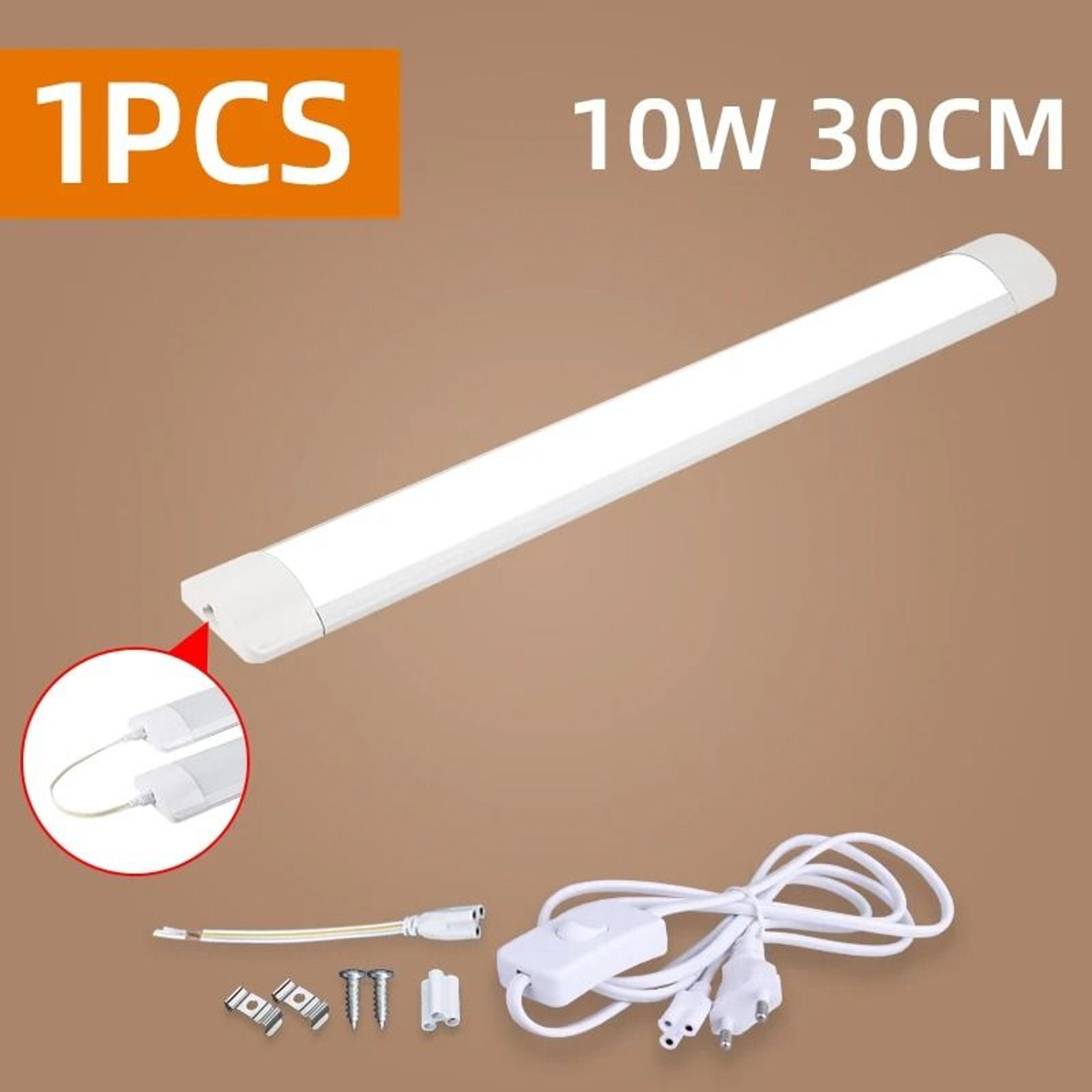 Ultra Thin LED Under Cabinet Tube Light For Kitchen And Home Lighting 3