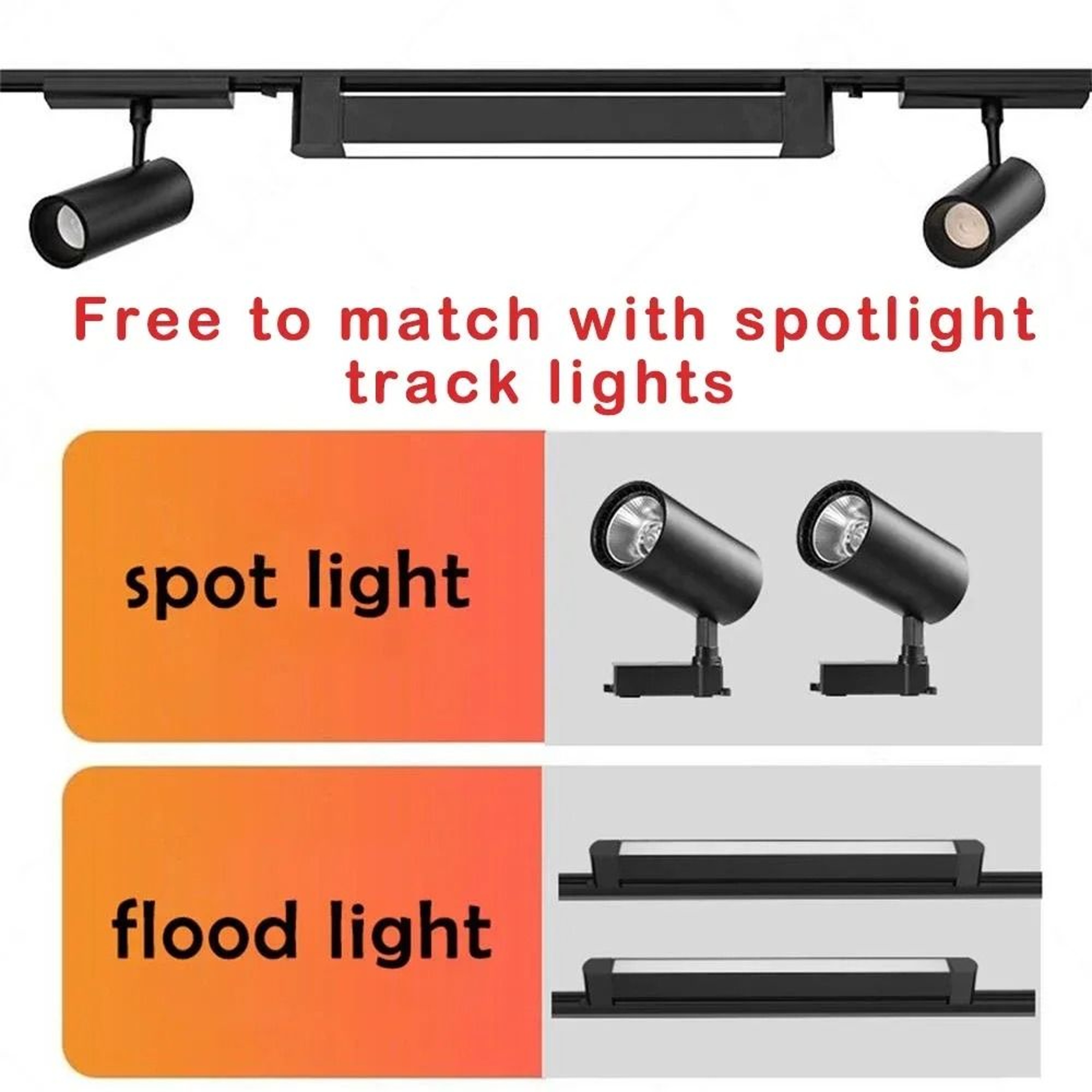 Adjustable COB LED Track Spotlight For Home And Retail Lighting 21