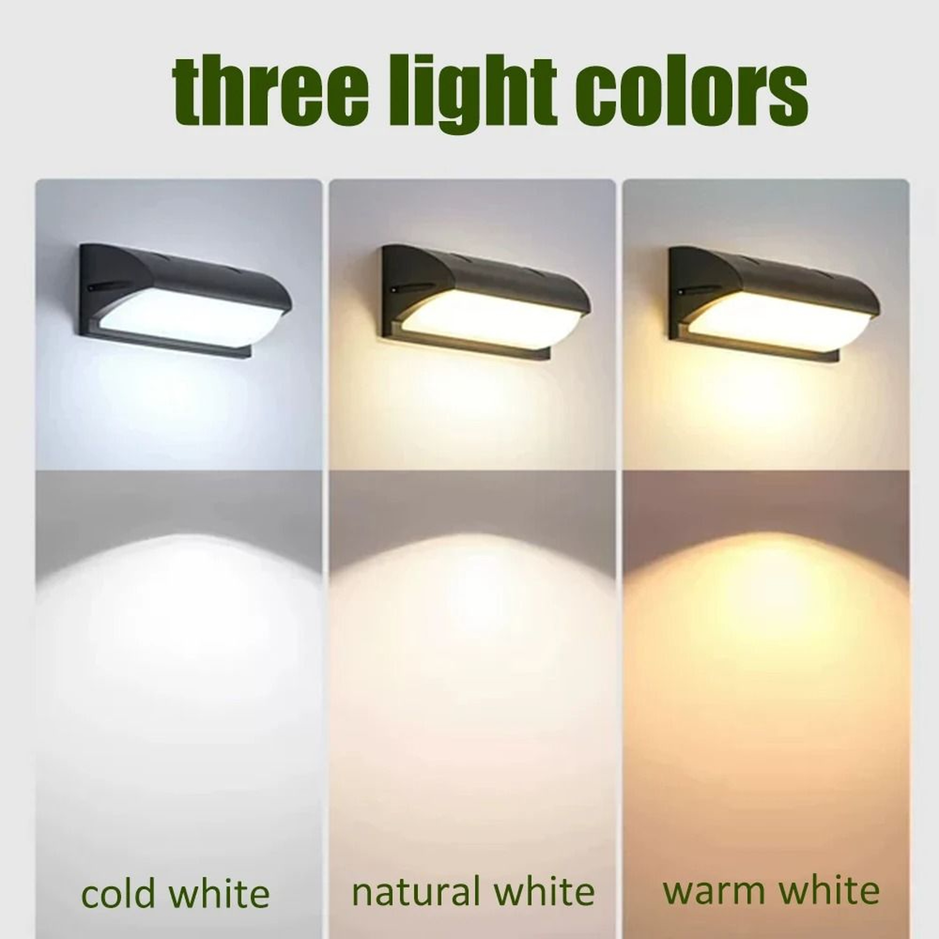 Waterproof LED Wall Light For Outdoor Stairs Pathways And Garden Decor 9