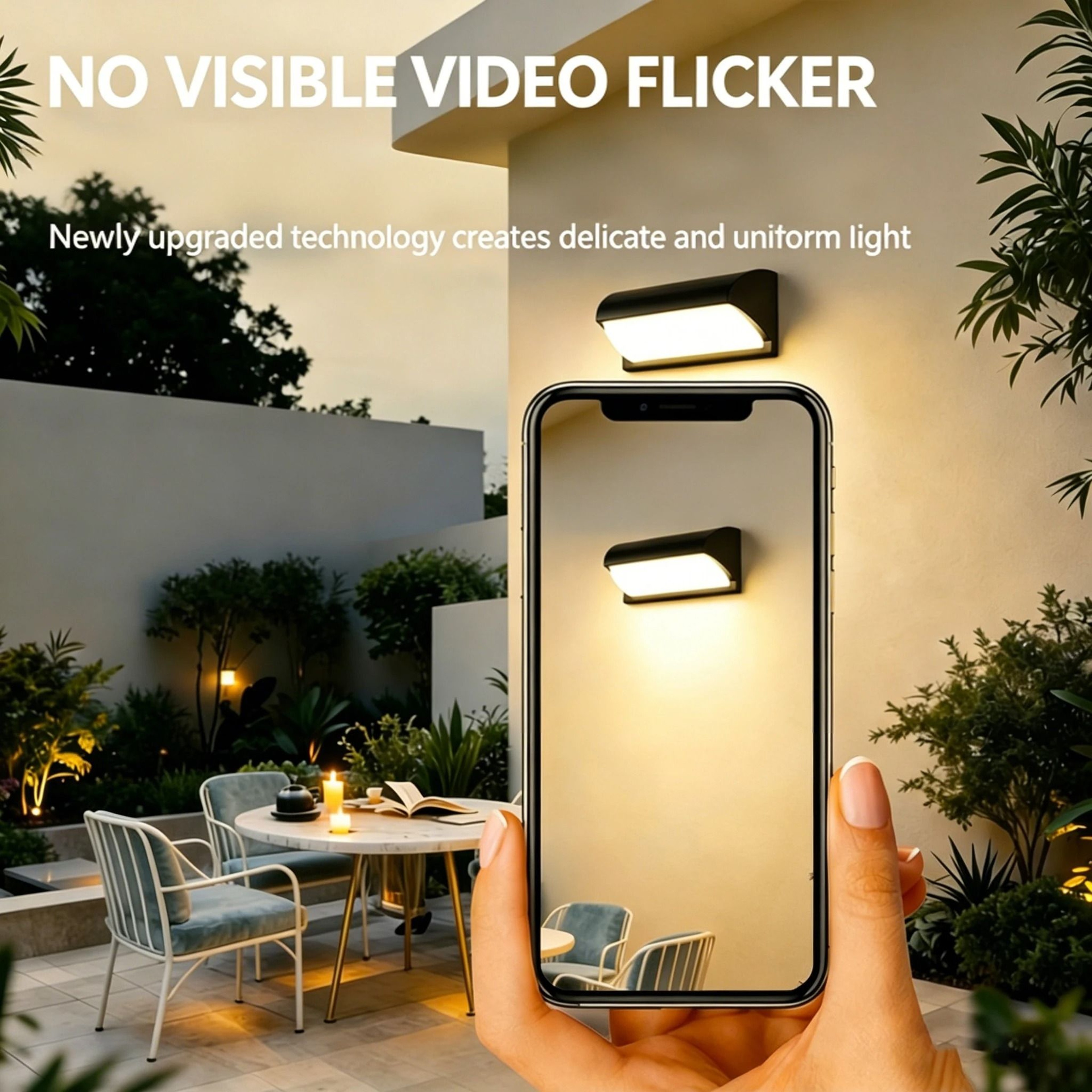 Waterproof LED Wall Light For Outdoor Stairs Pathways And Garden Decor 10