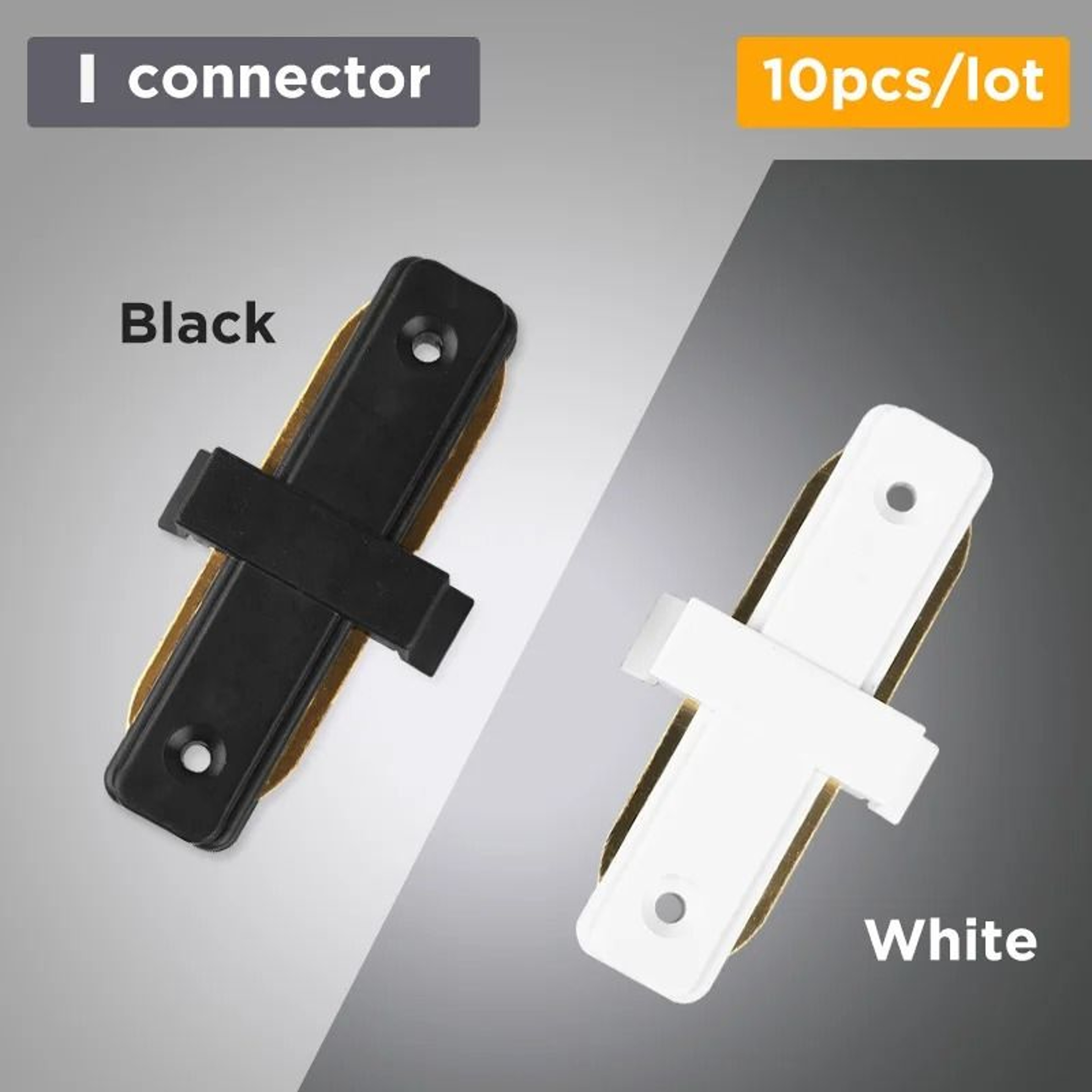 05M 1M LED Track Light Rails With Straight And L Shape Connectors 4