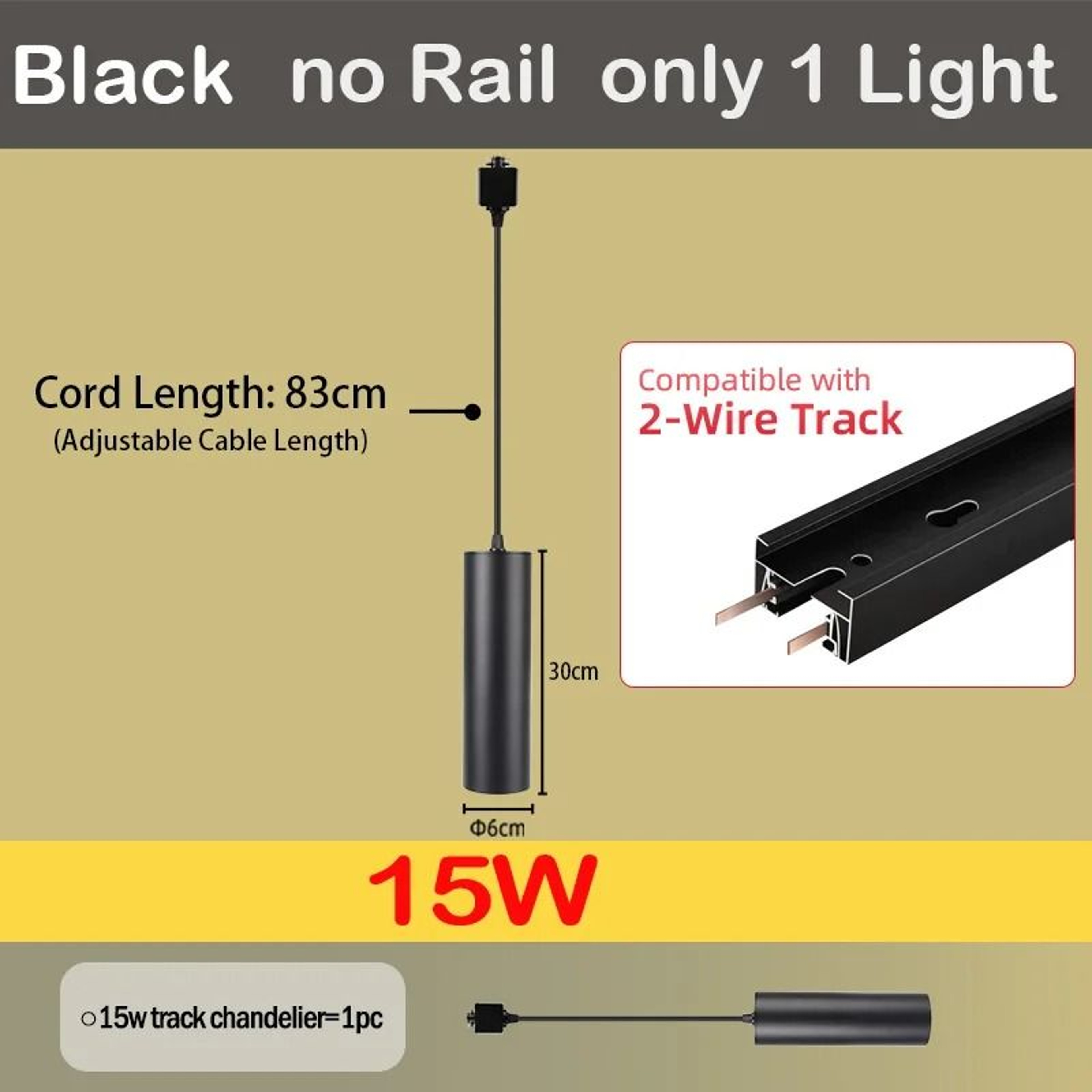 GU10 LED Track Light Set 110V For Modern Home And Store Lighting 5