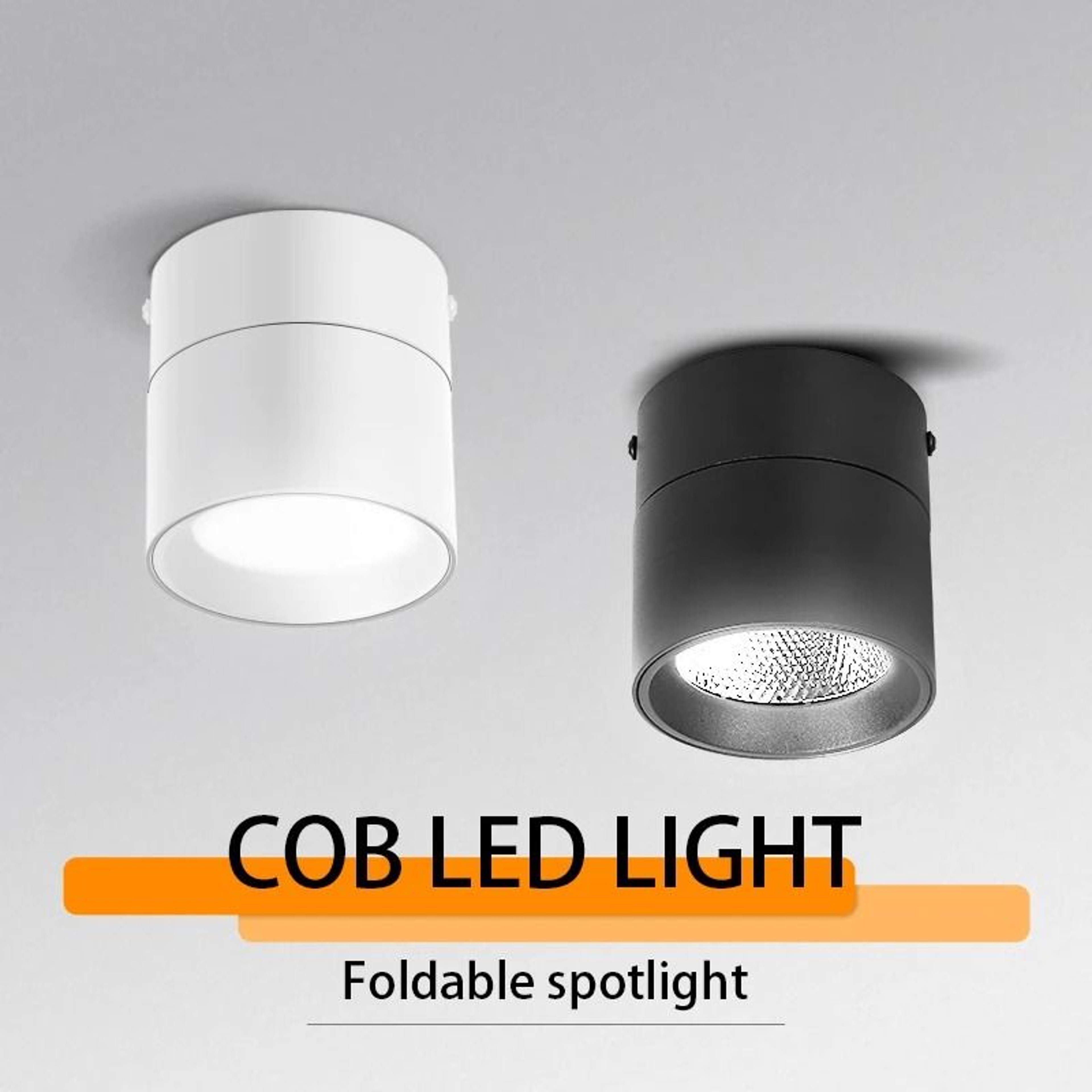 Foldable Aluminum LED Ceiling Spotlight 10W 15W For Modern Home Lighting 0