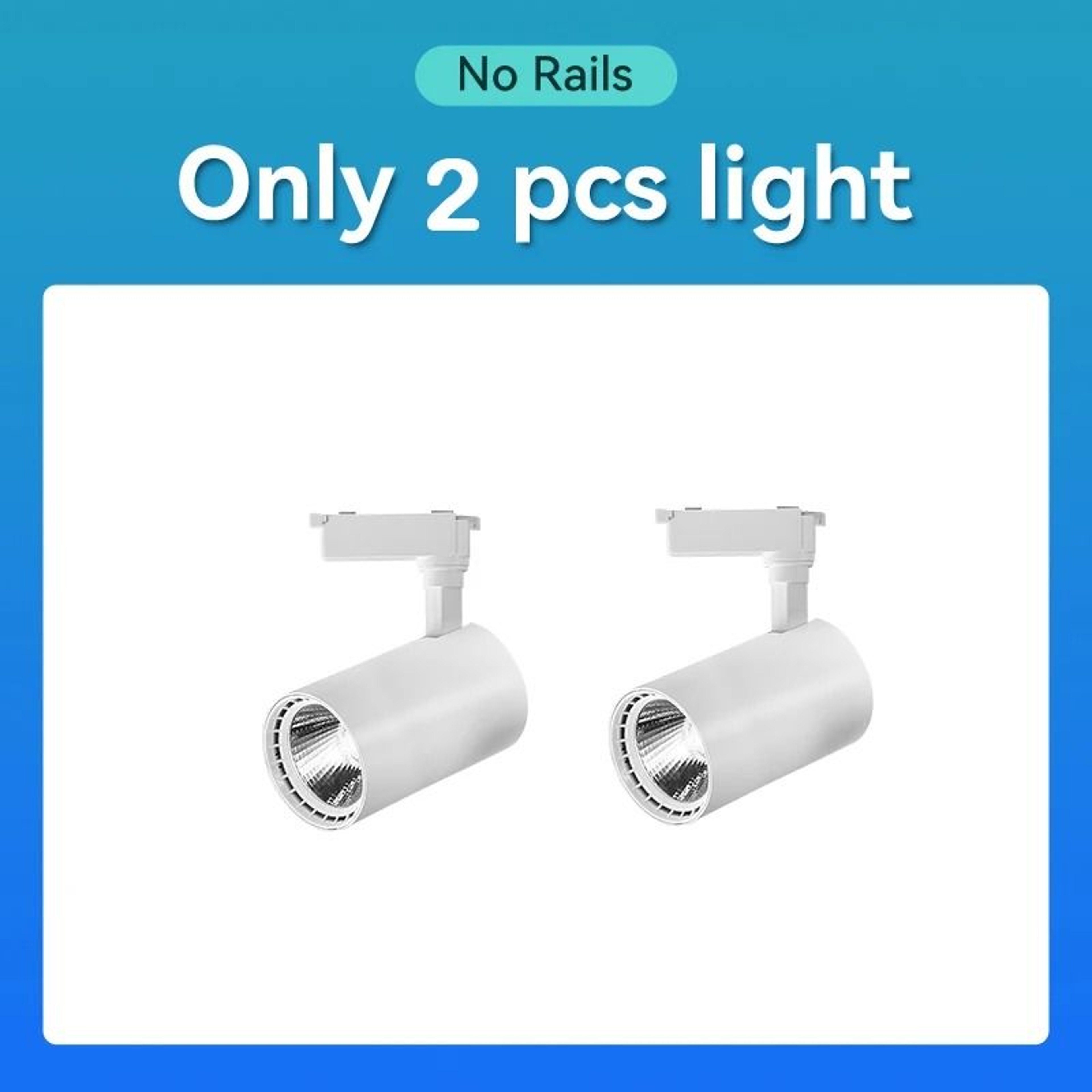 110V LED Track Light Set With 3 Color Modes For Home And Shop Lighting 1