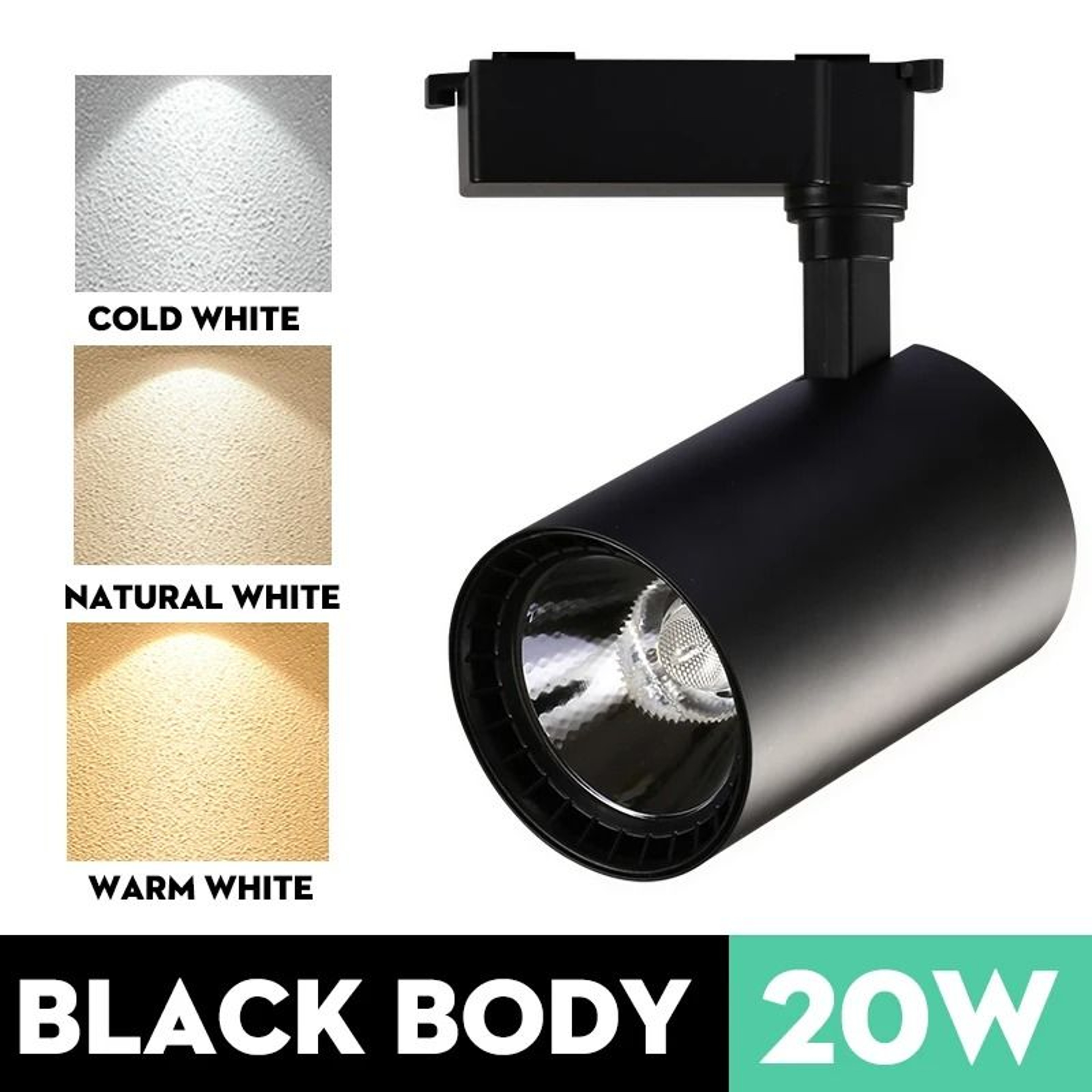 40W LED Track Spotlight 220V For Industrial And Home Lighting 0