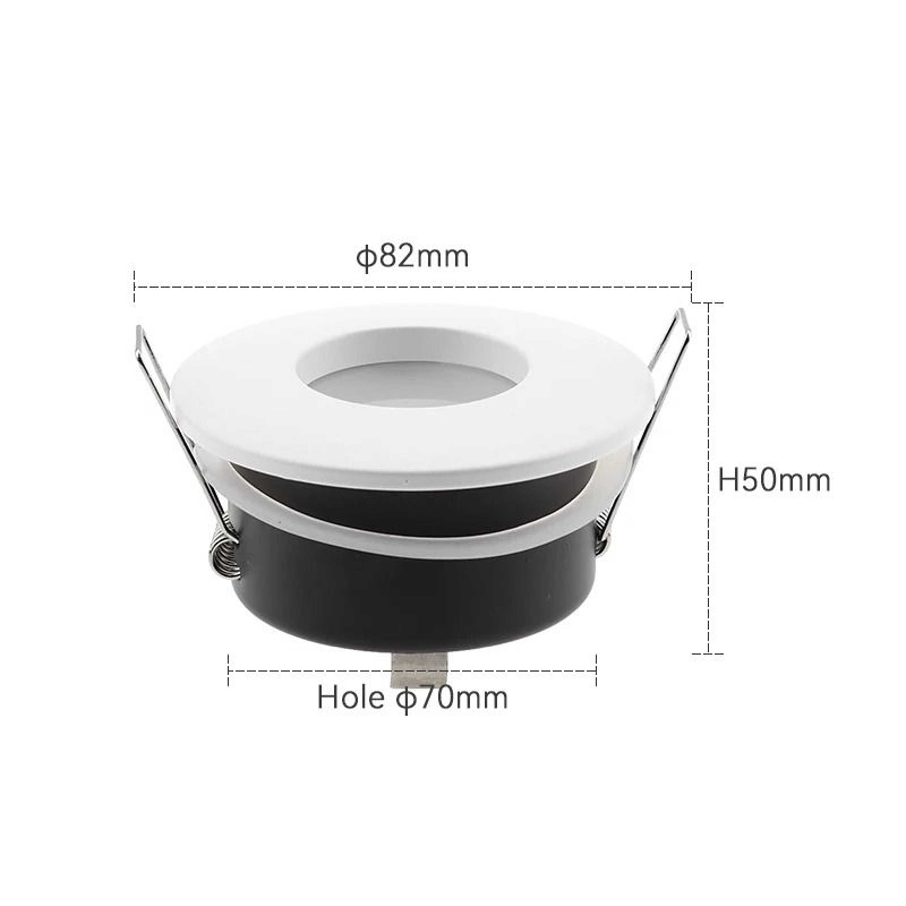 7W IP65 Waterproof LED Recessed Downlight For Bathroom And Kitchen Lighting 2