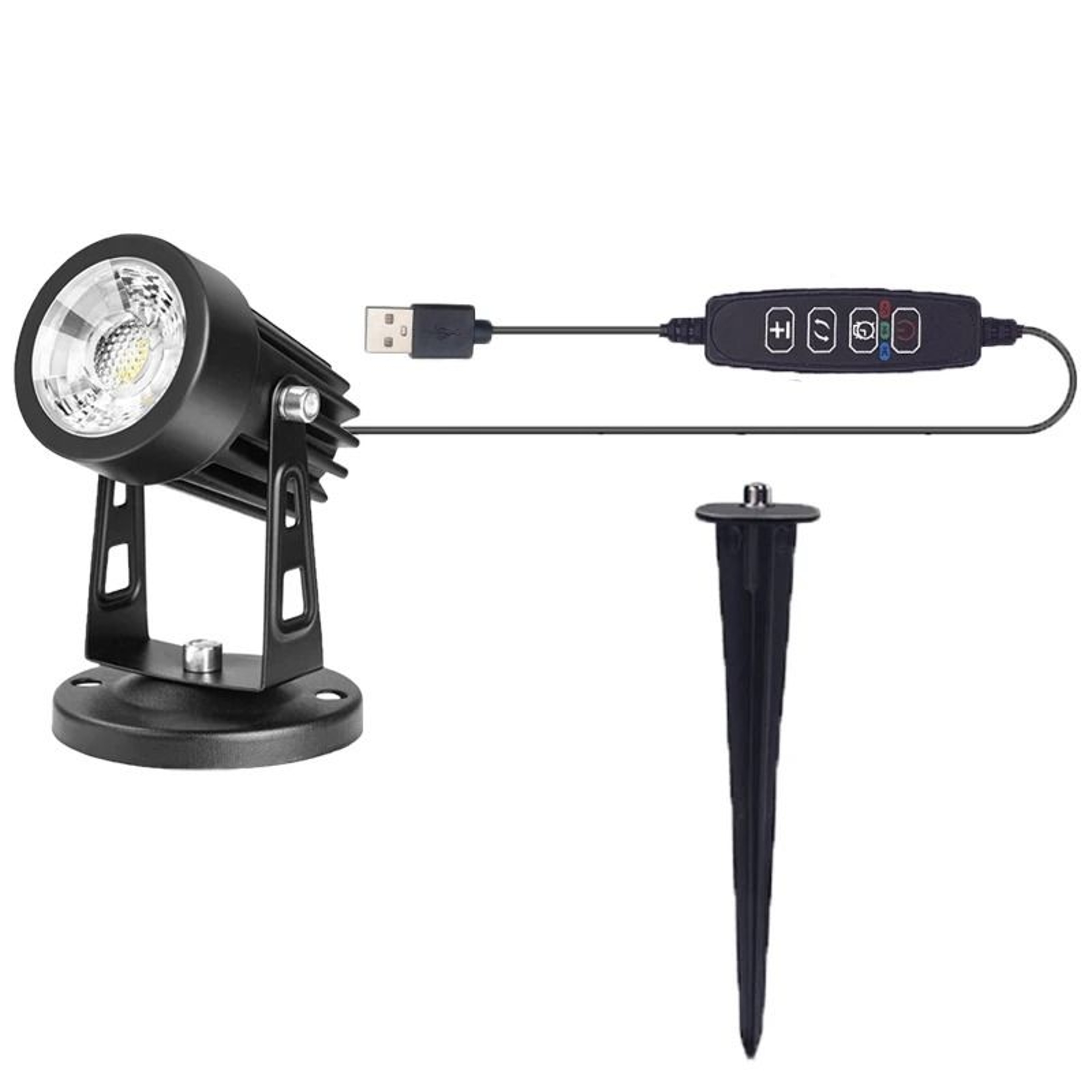5W Dimmable LED Plant Uplight Spotlight For Indoor Accent Lighting 1