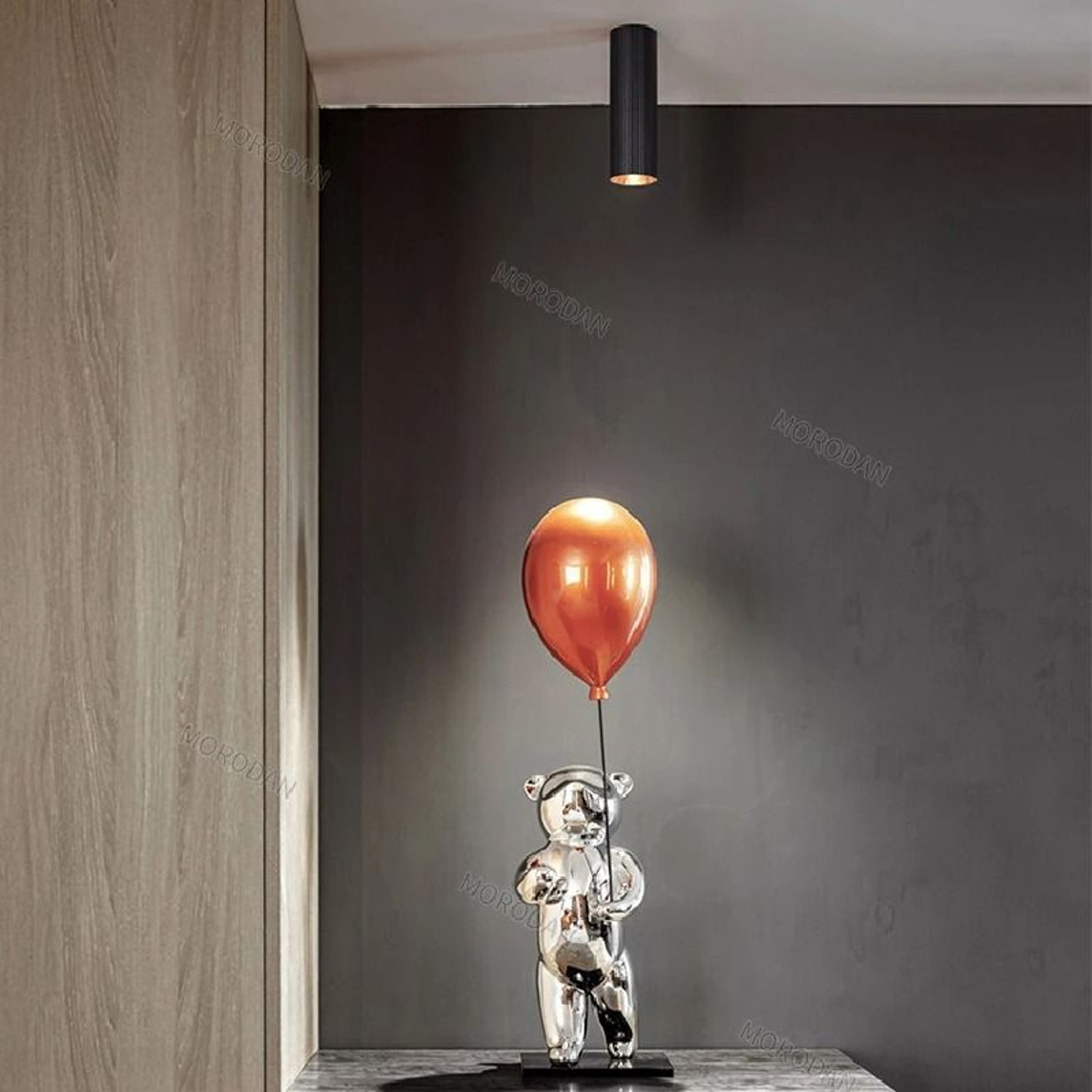 7W Gold LED Ceiling Spotlight 20CM 30CM For Modern Accent Lighting 7