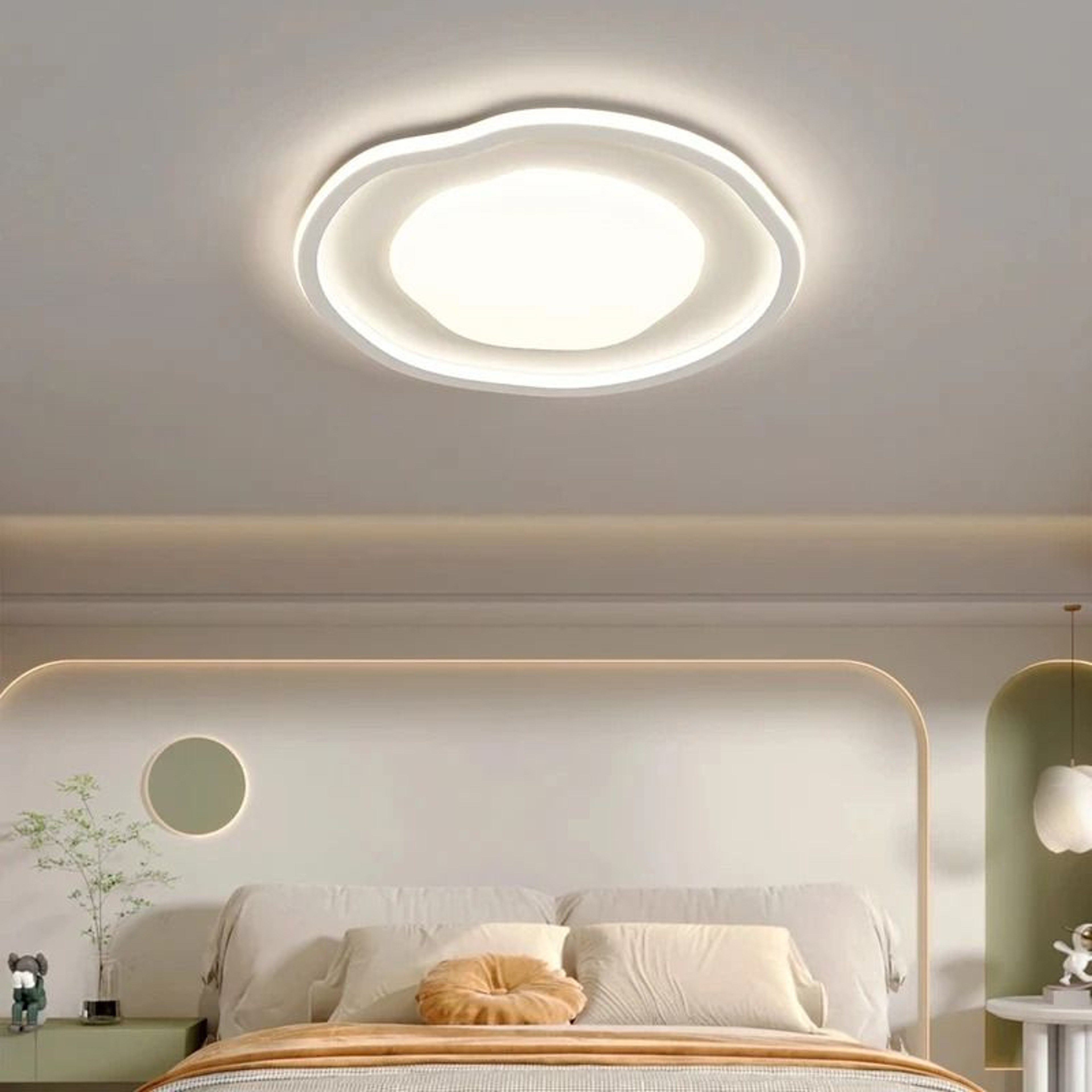 Modern Nordic Ultra Thin LED Ceiling Light For Living Room And Bedroom Decor 10