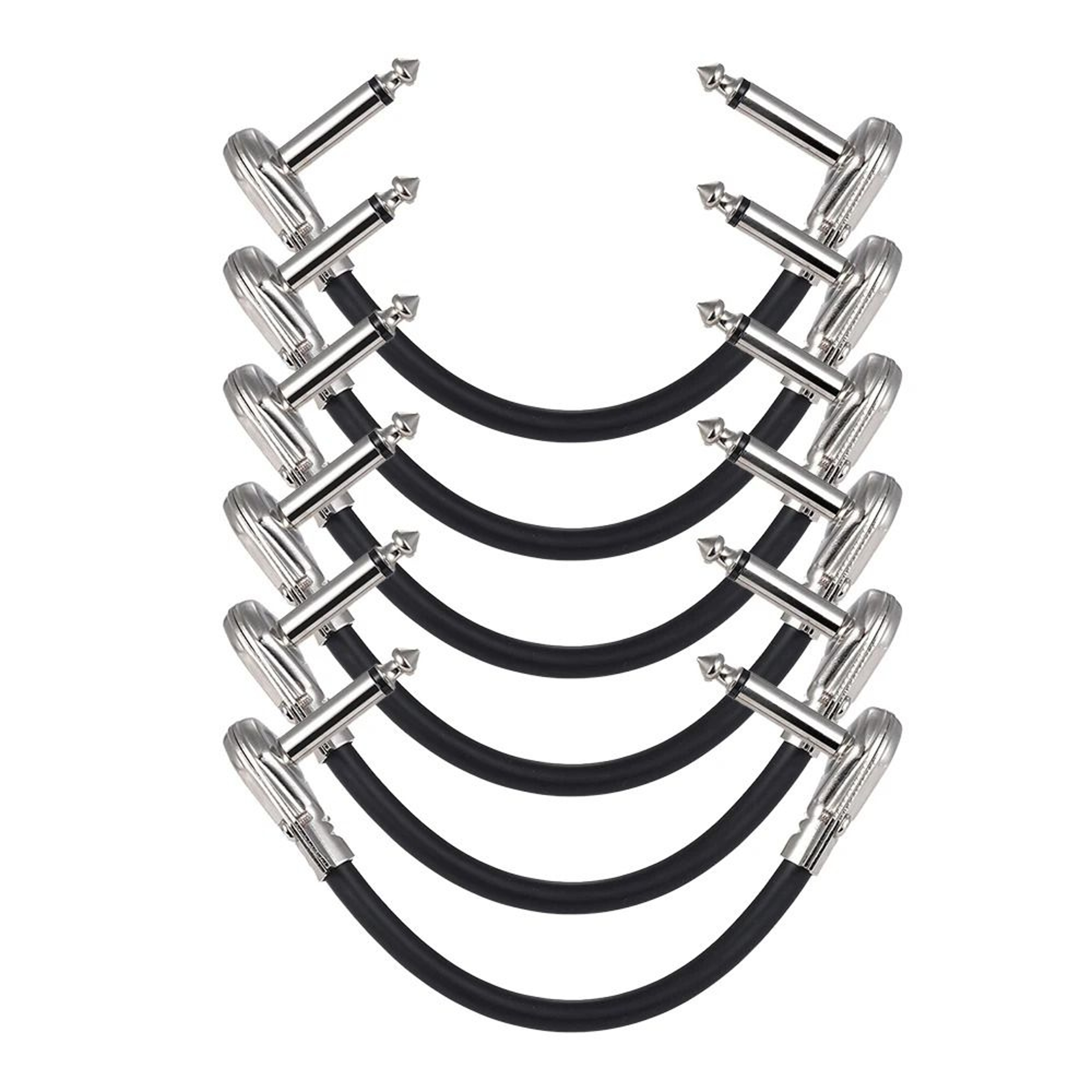 30cm Guitar Effects Pedal Patch Cable With 14 Inch Connectors 6