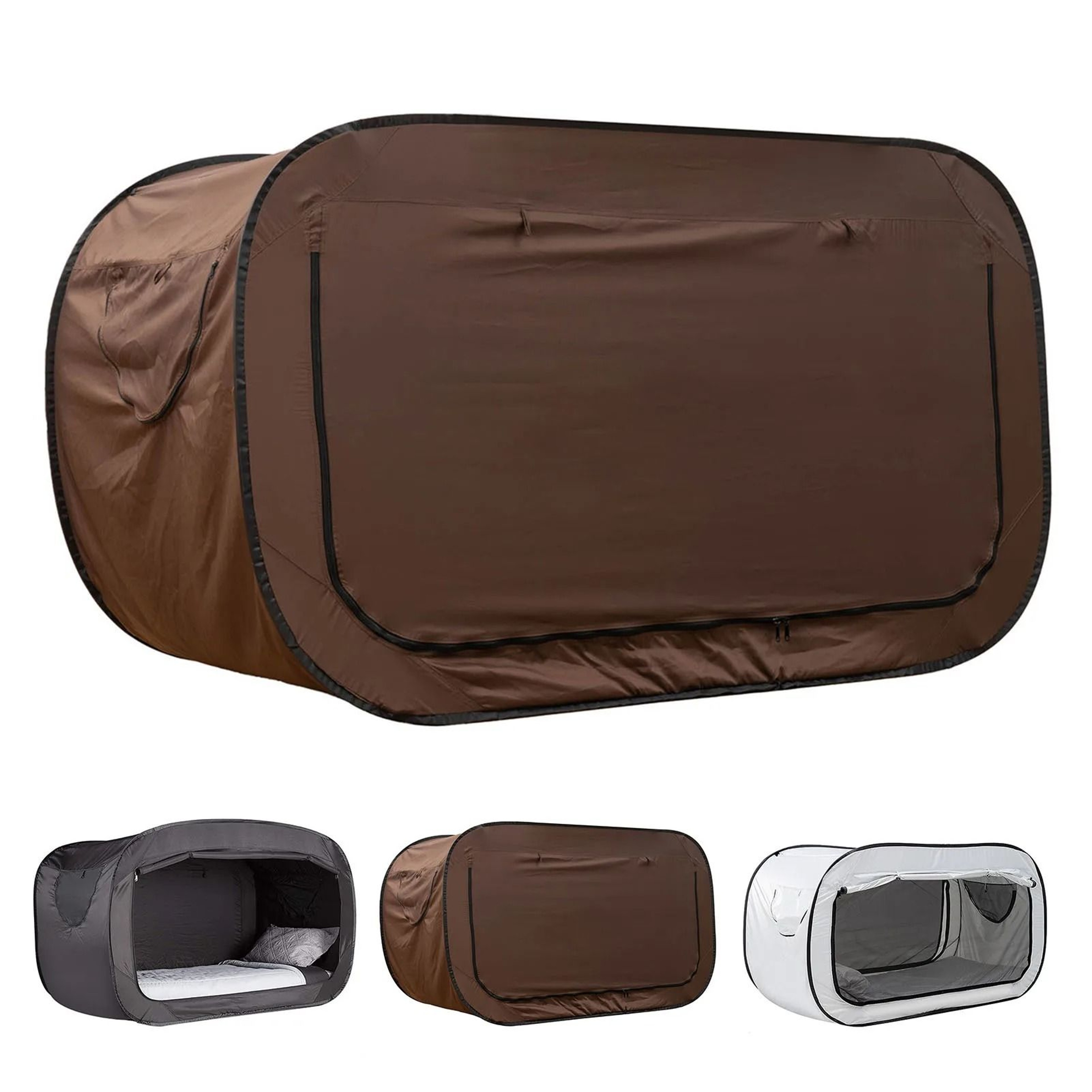 Foldable Privacy Bed Tent For Kids And Adults With Enclosed Shading 6