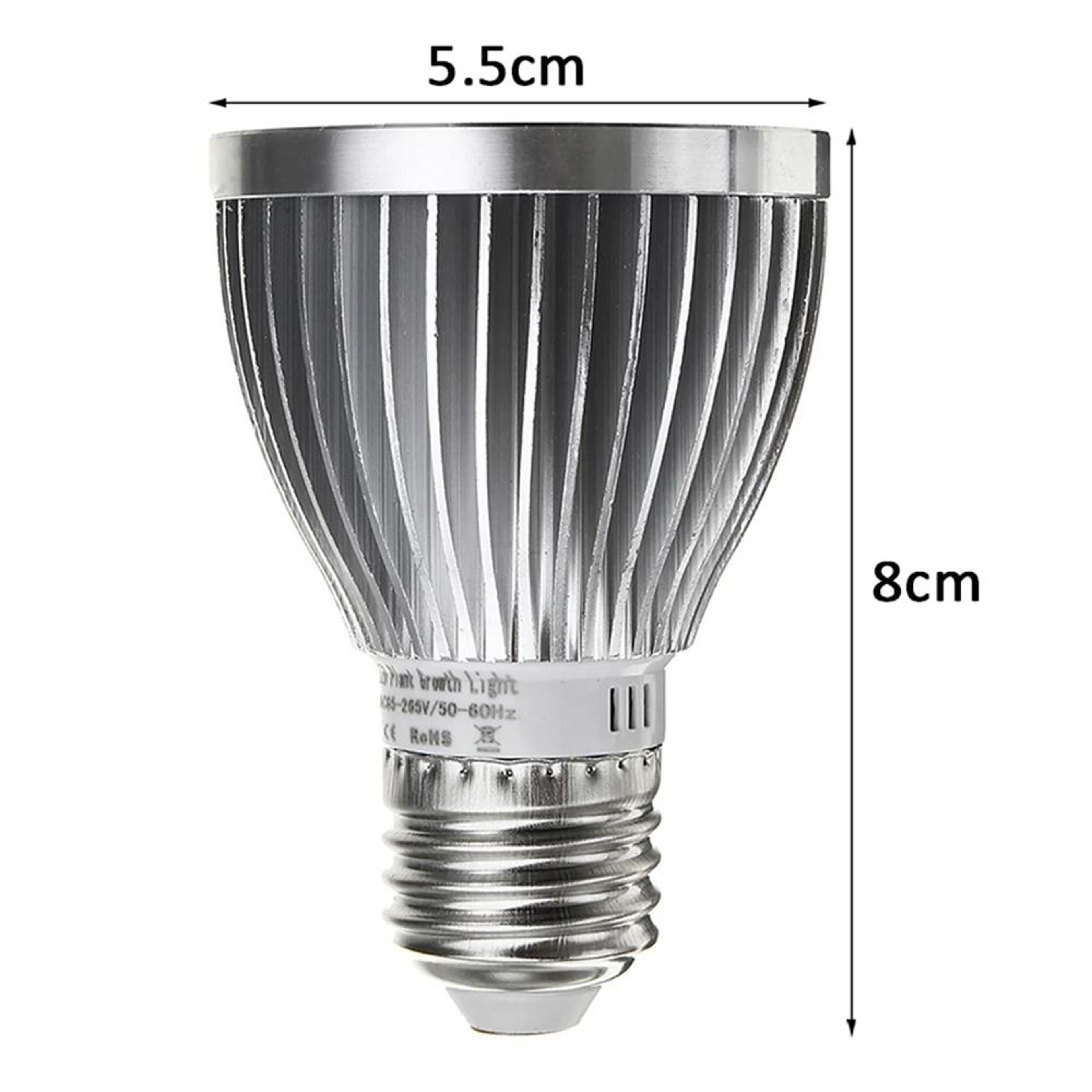 60W E27 Full Spectrum LED Grow Light Bulb For Indoor Plants 1