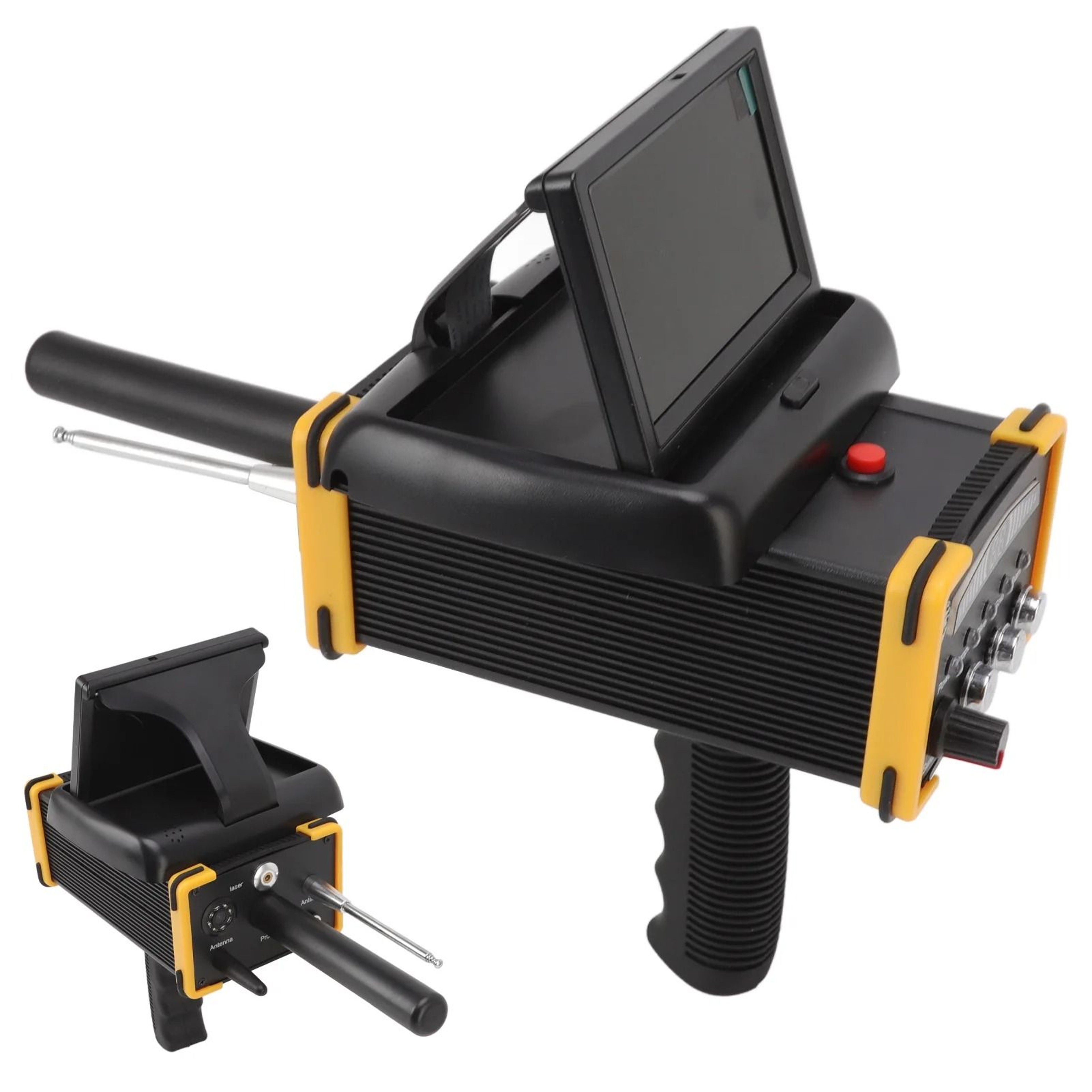 Handheld Deep Search Metal Detector With Folding Display For Treasure Hunting US Plug 6