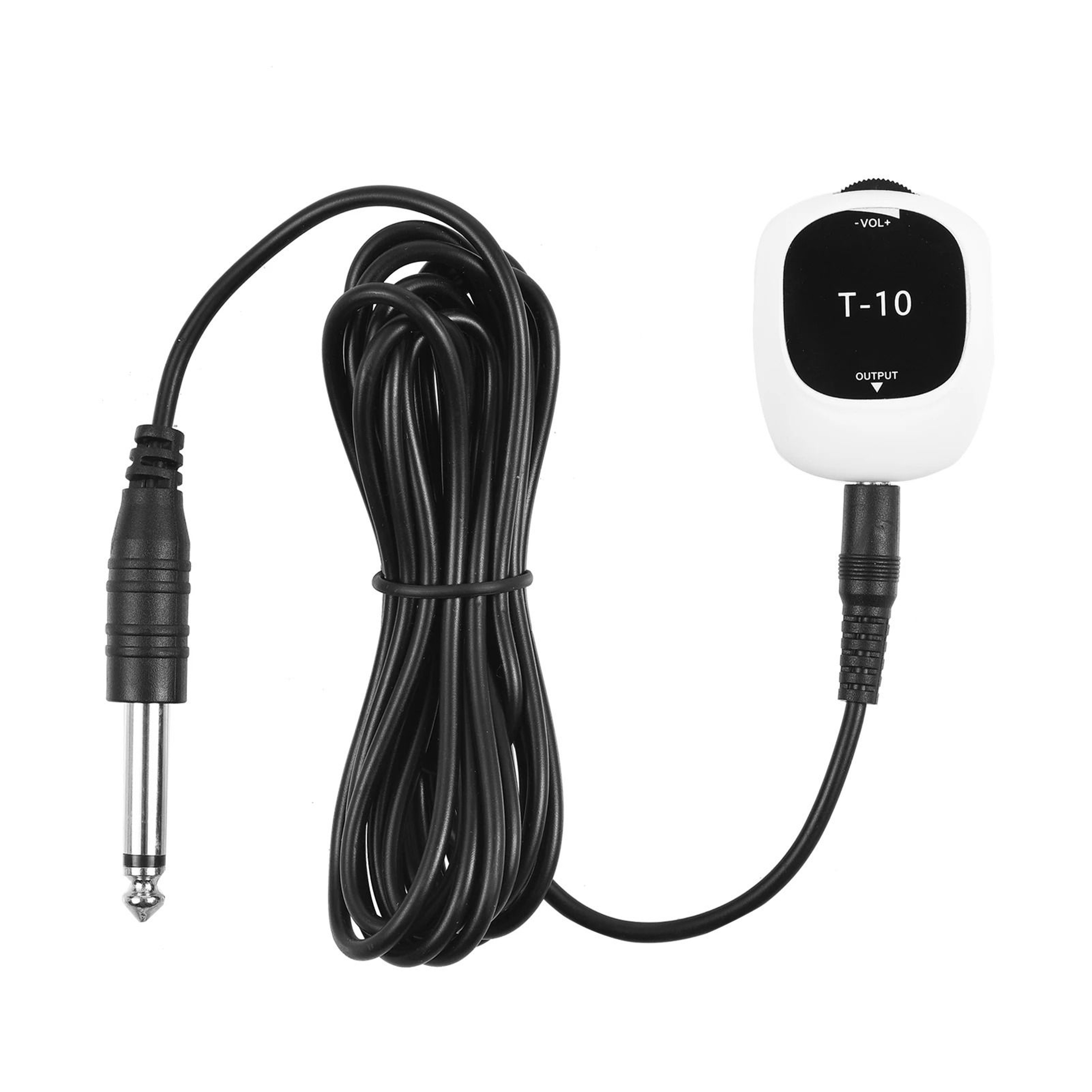 Universal Self Adhesive Piezo Guitar Pickup With 635mm Audio Jack 6