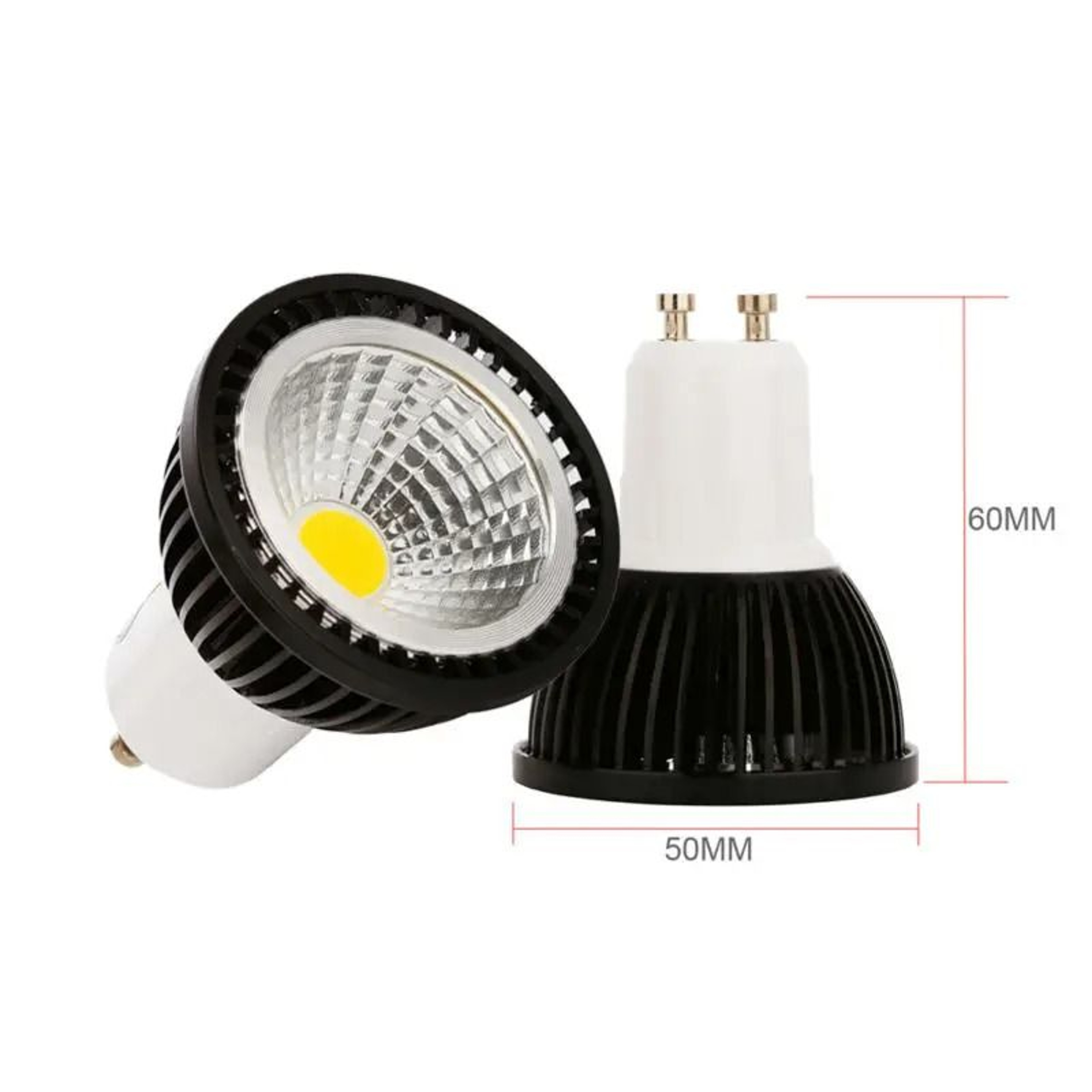 5W COB LED MR16 GU10 Spotlight Bulb For Recessed Lighting 0
