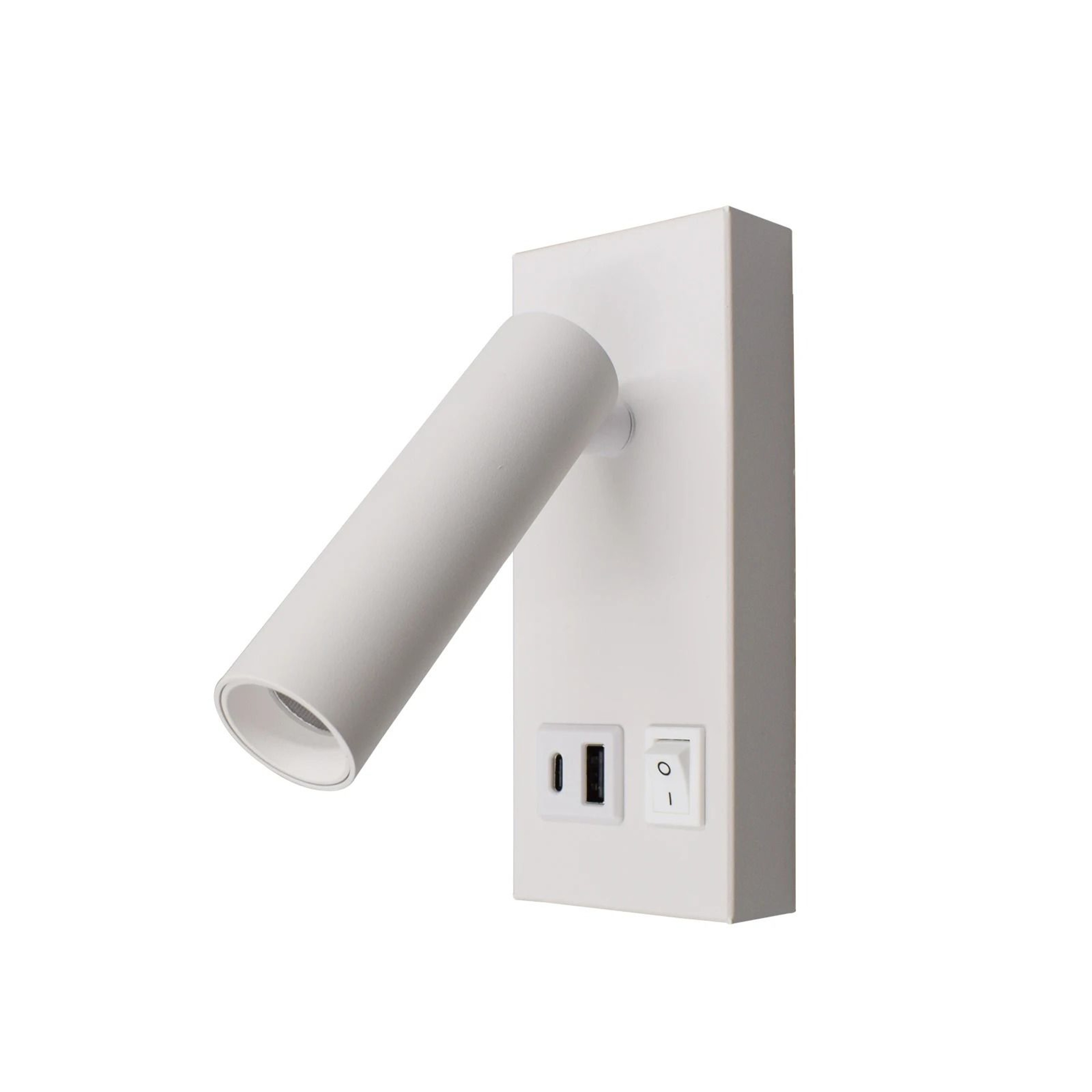 Adjustable Bedside Reading Wall Lamp With USB And TypeC Charging 2