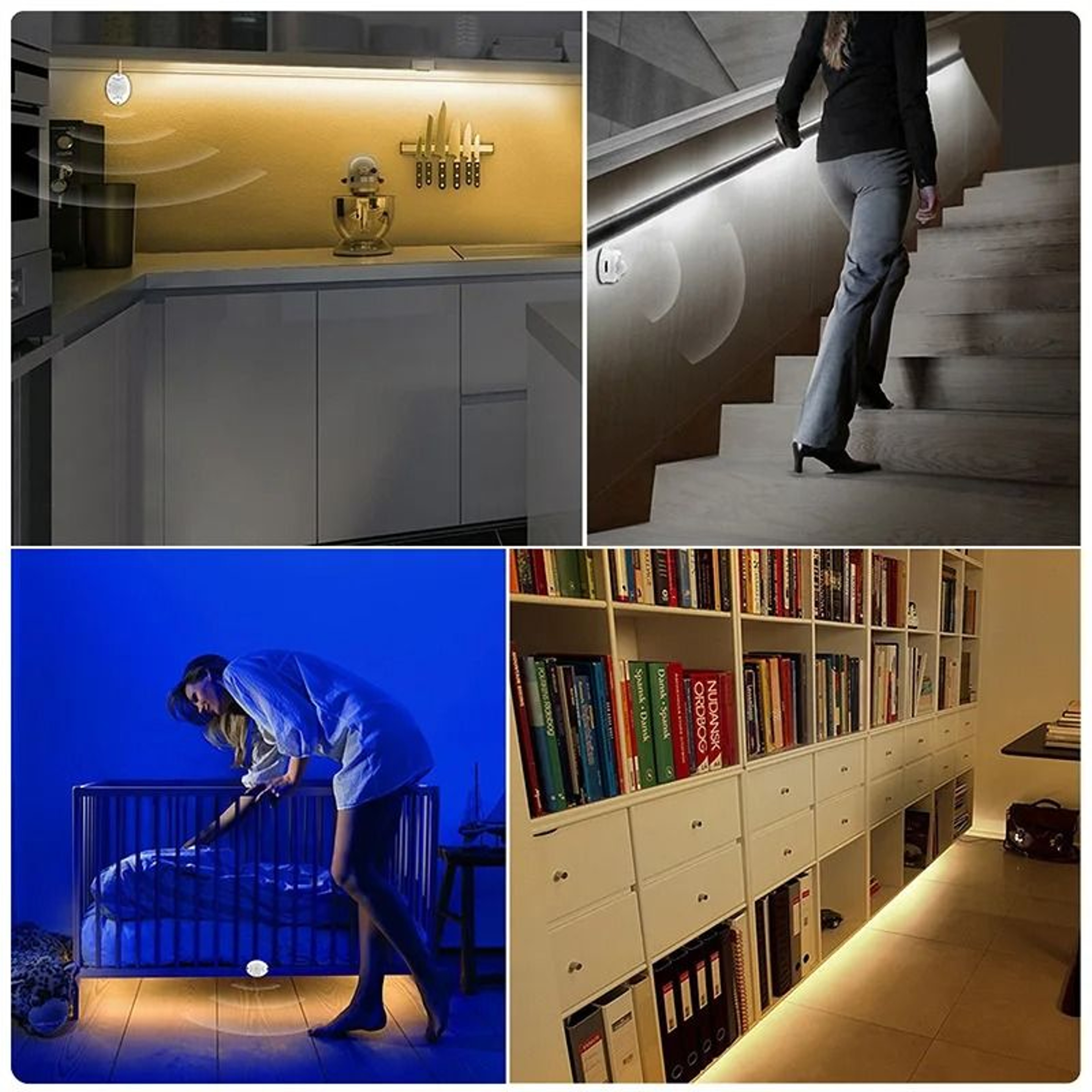PIR Motion Sensor LED Strip Dimmer With Remote Control 7