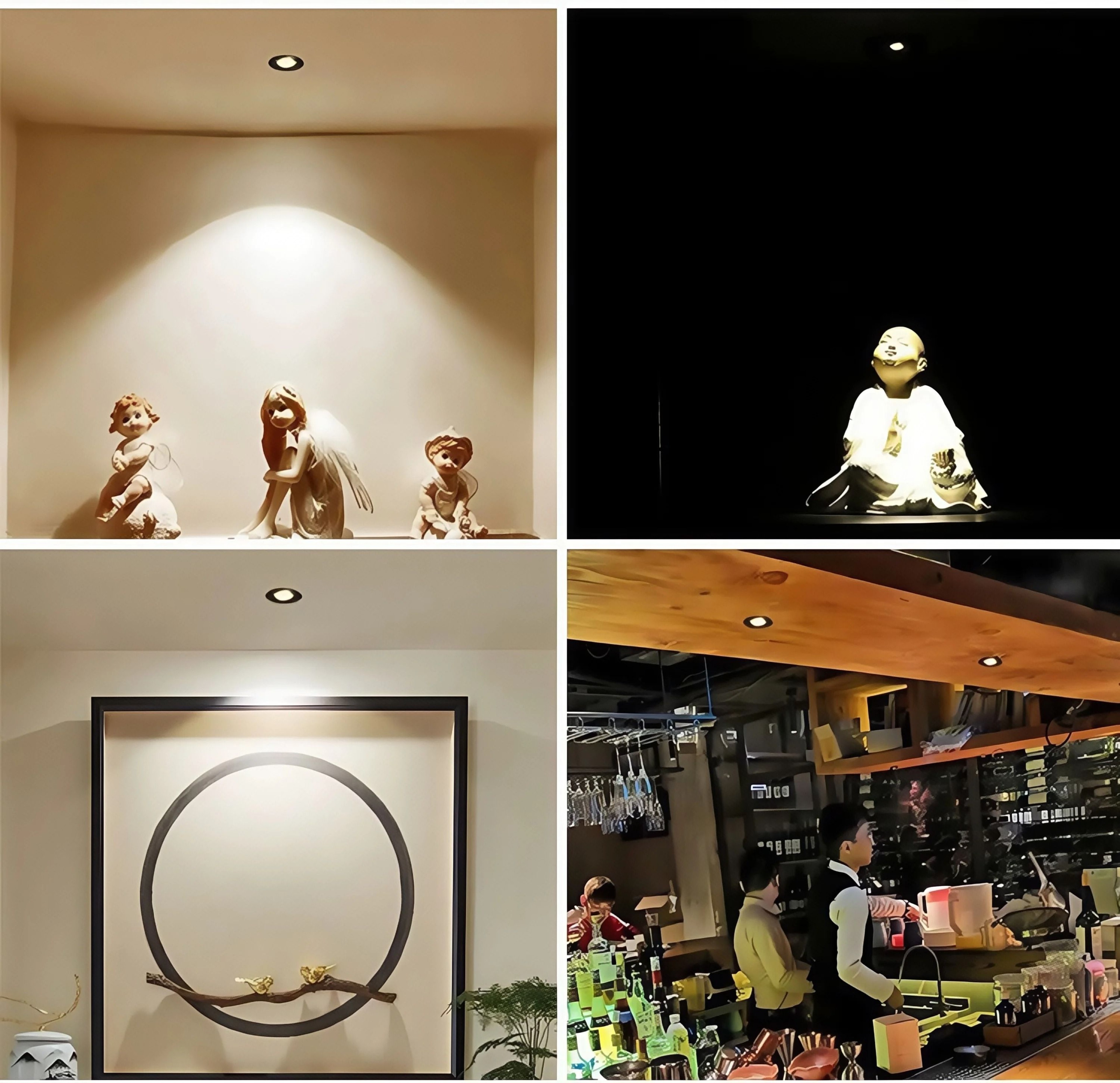 1W Mini LED Recessed Downlight 20mm Dimmable Spotlight 7