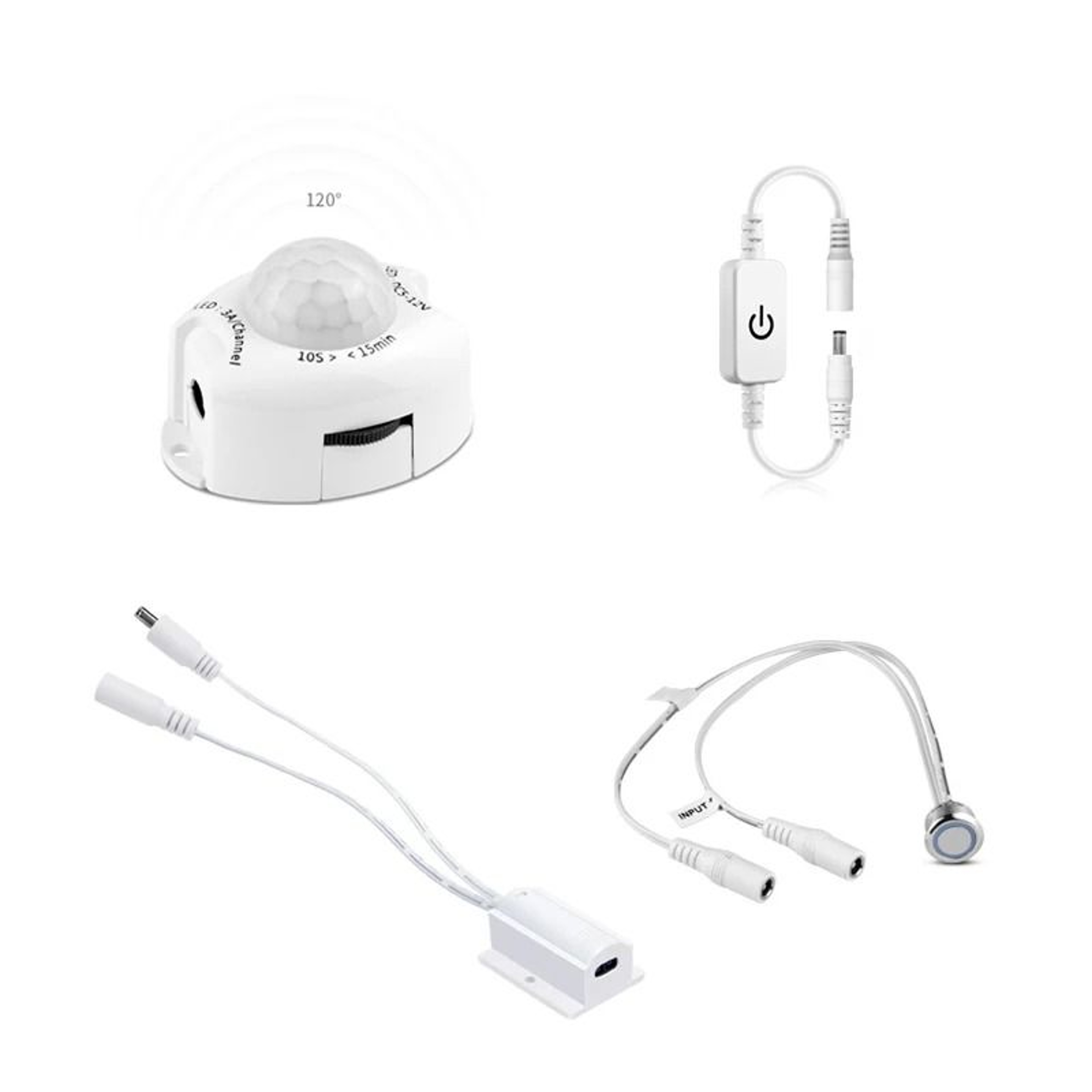 12V LED Cabinet Motion Sensor Switch With Touch Dimmer 8
