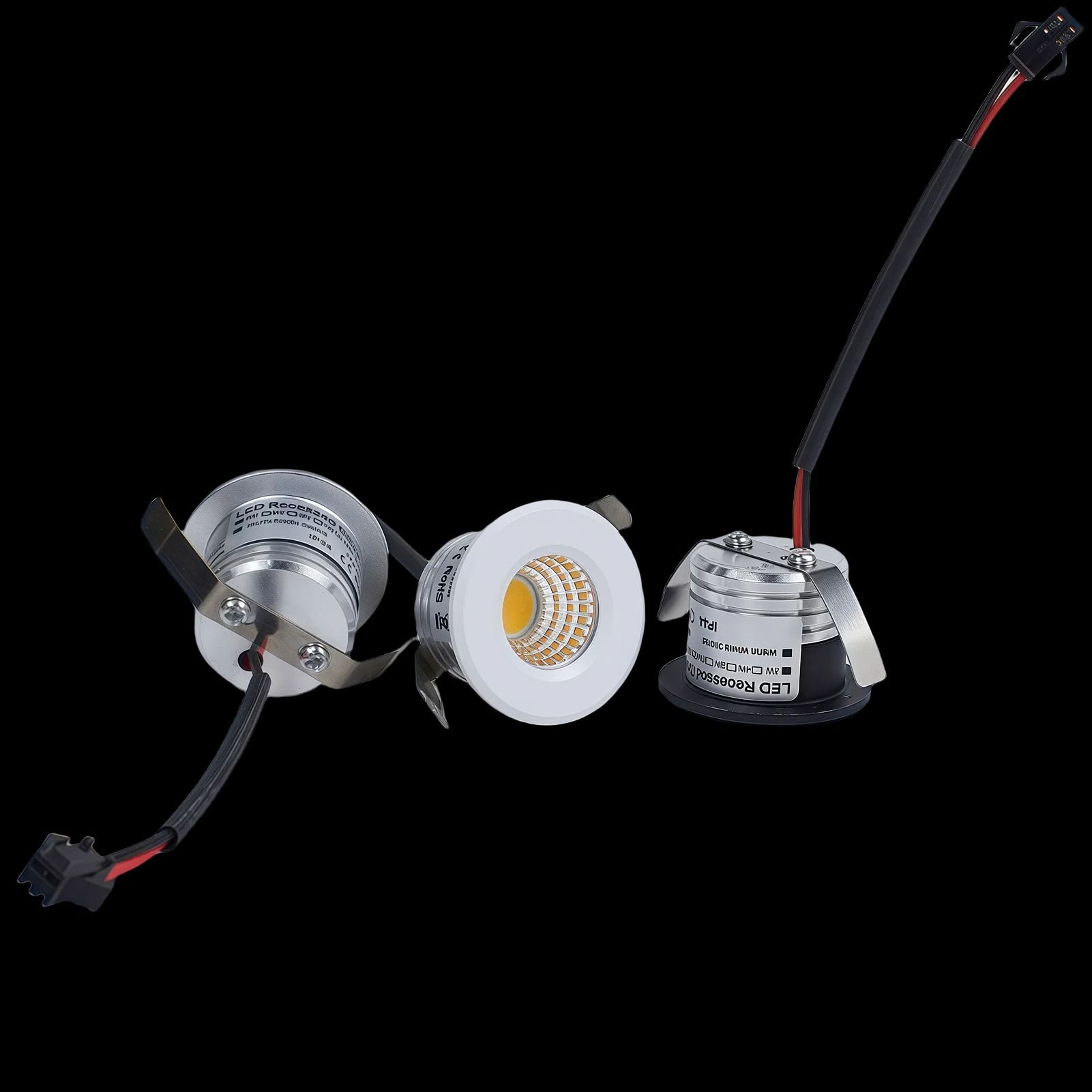 3W Mini COB LED Dimmable Recessed Ceiling Spotlight 4