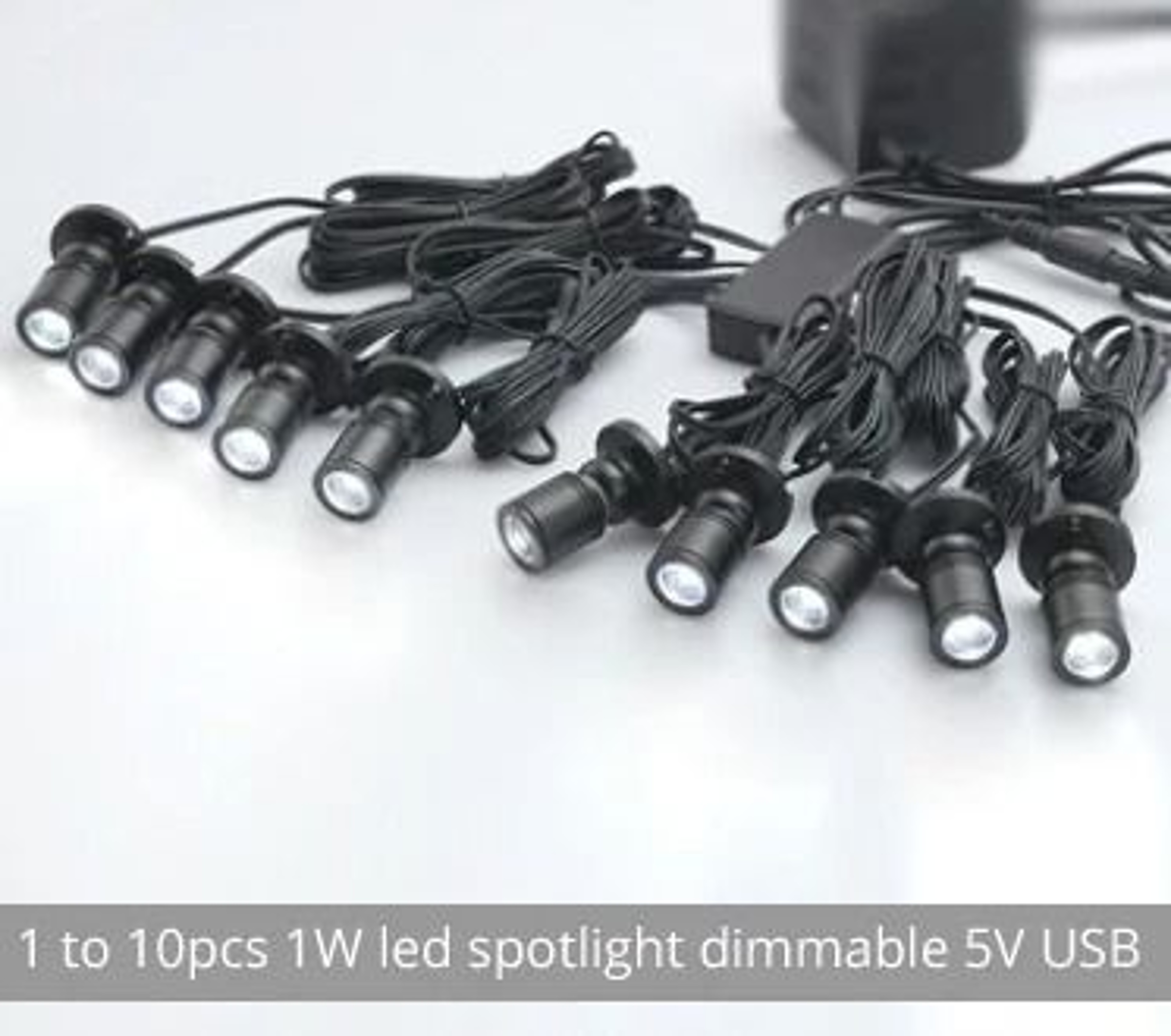 Mini 1W Dimmable USB LED Spotlight For Display Cabinets And Shelves 3