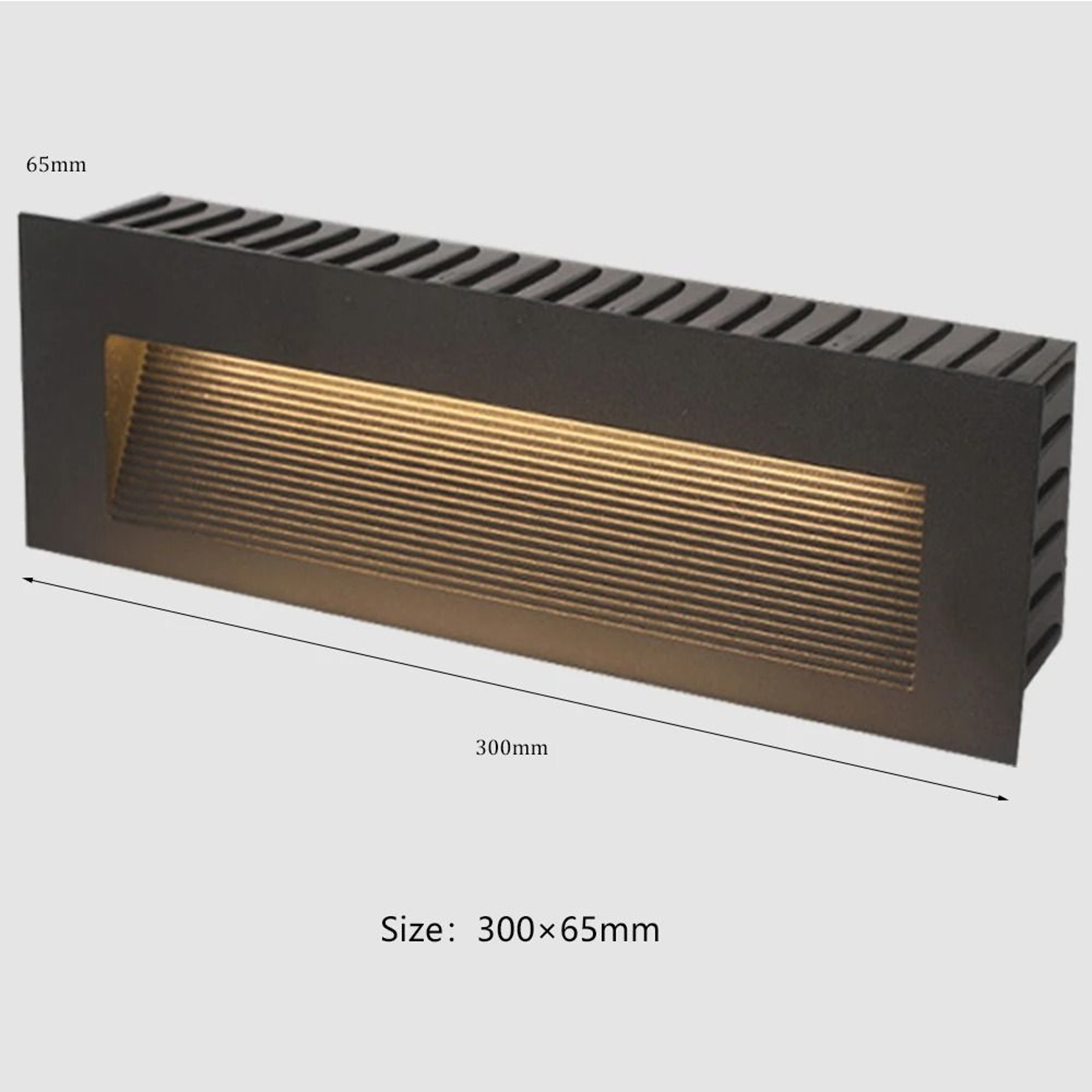Waterproof Recessed LED Stair Step Lights For Outdoor Walls And Pathways 9