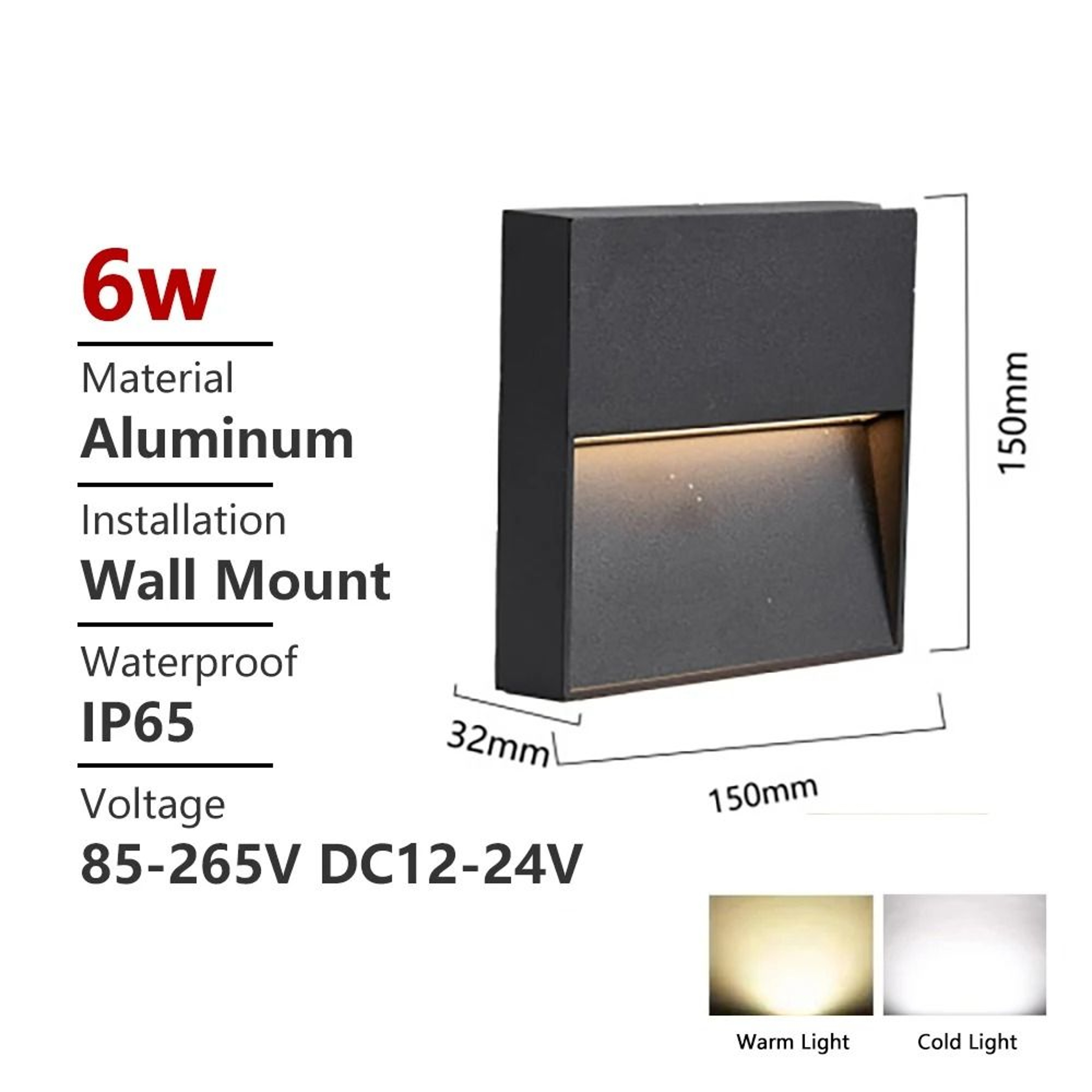 Waterproof Outdoor LED Wall Stair Light For Porch And Terrace 5