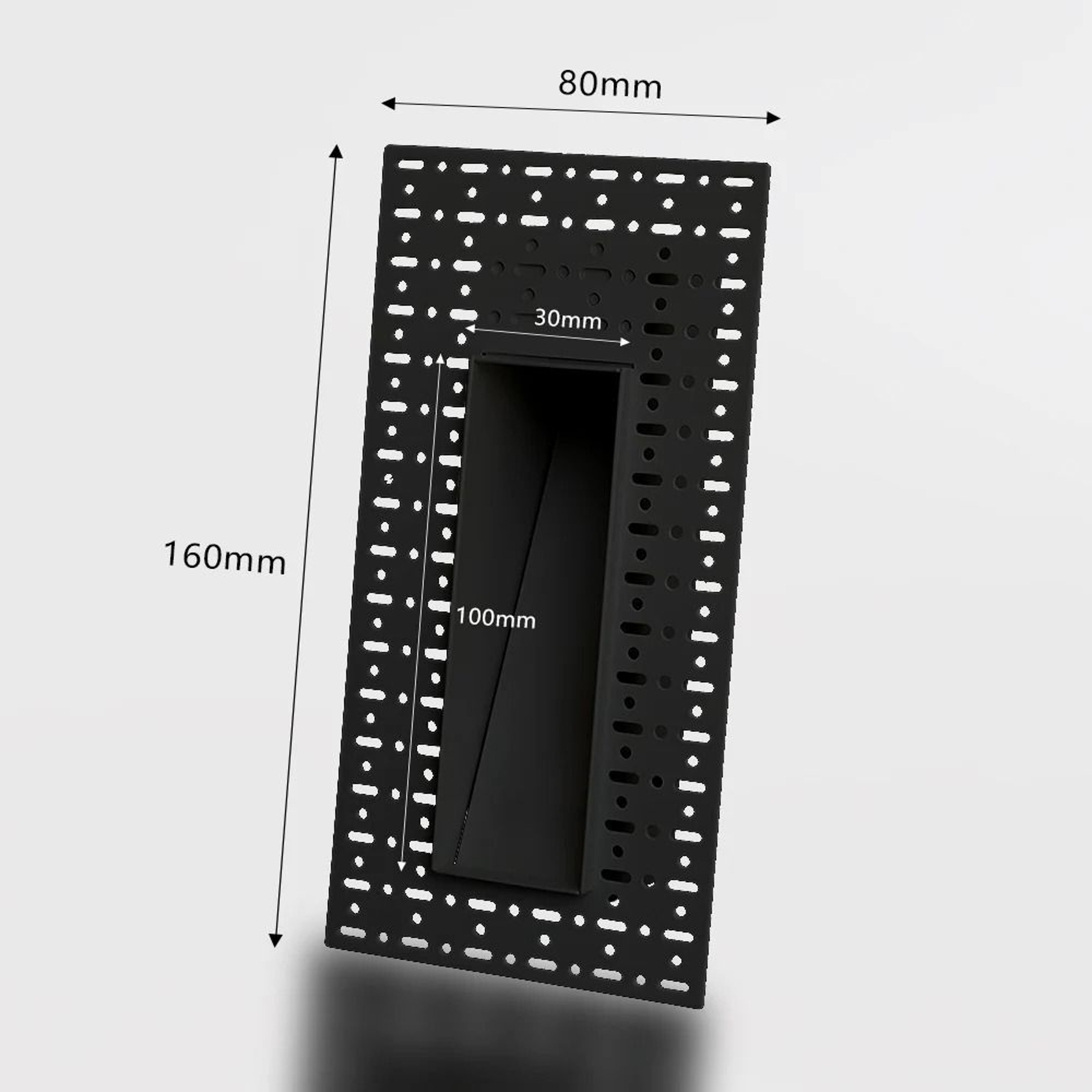 3W Frameless Recessed LED Stair Light With Motion Sensor 2